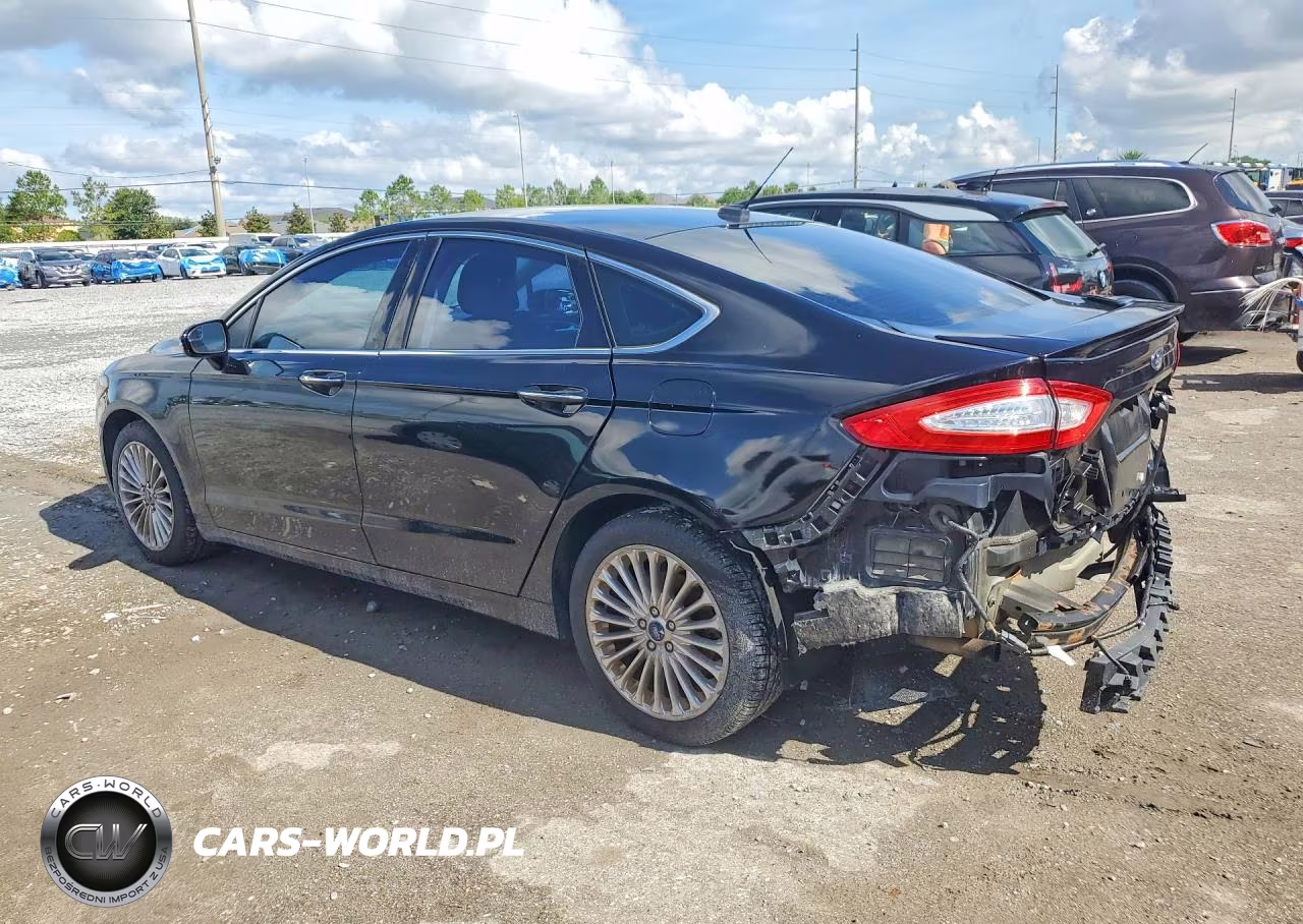 2016 Ford Fusion Titanium VIN:3FA6P0K98GR390430 - 2