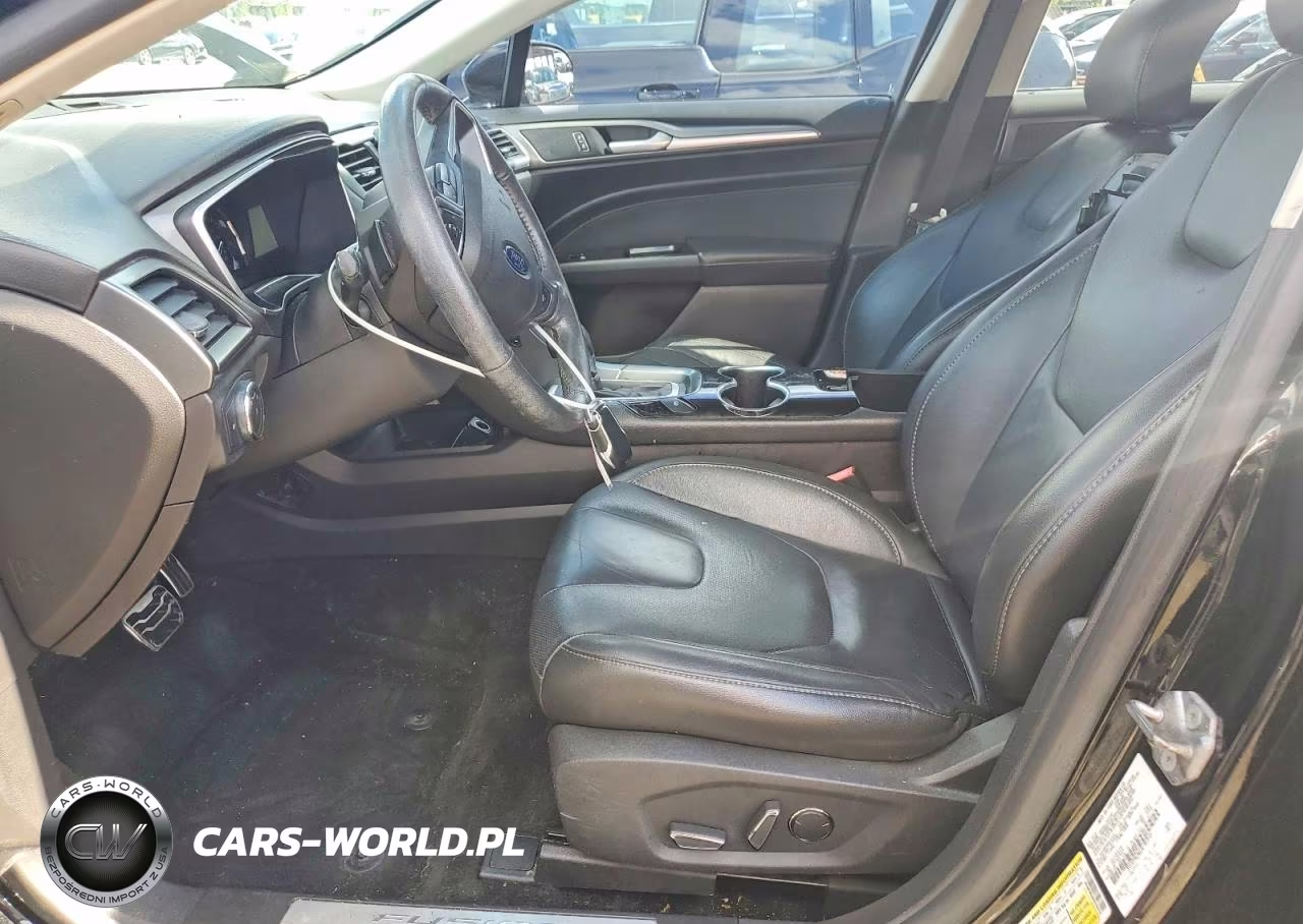 2016 Ford Fusion Titanium VIN:3FA6P0K98GR390430 - 7