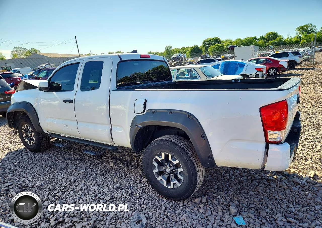 2017 Toyota Tacoma Sr VIN:5TFRX5GN4HX076227 - 2