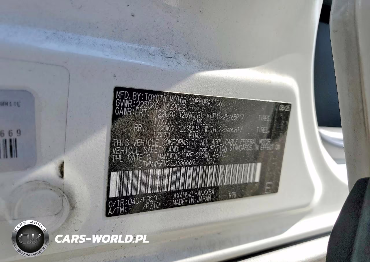 2025 Toyota Rav4 Le VIN:JTMMWRFV2SD336669 - 13