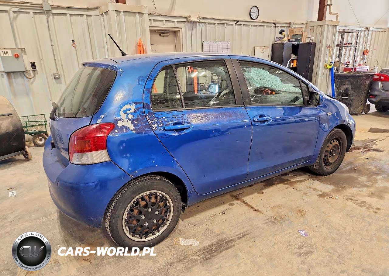 2010 Toyota Yaris Base VIN:JTDKT4K38A5280219 - 3