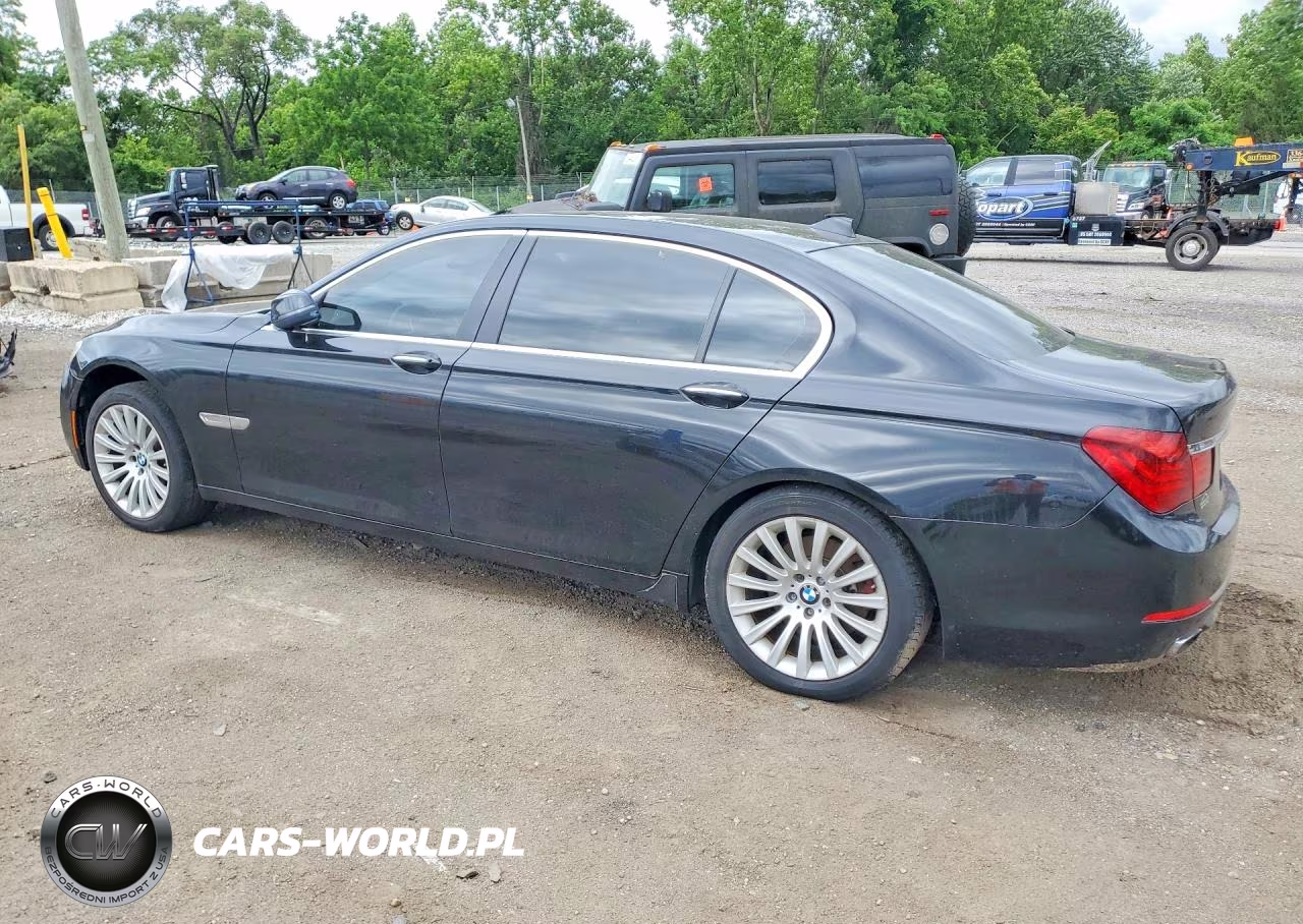 2013 BMW 740 Lxi VIN:WBAYF4C58DDE23679 - 2