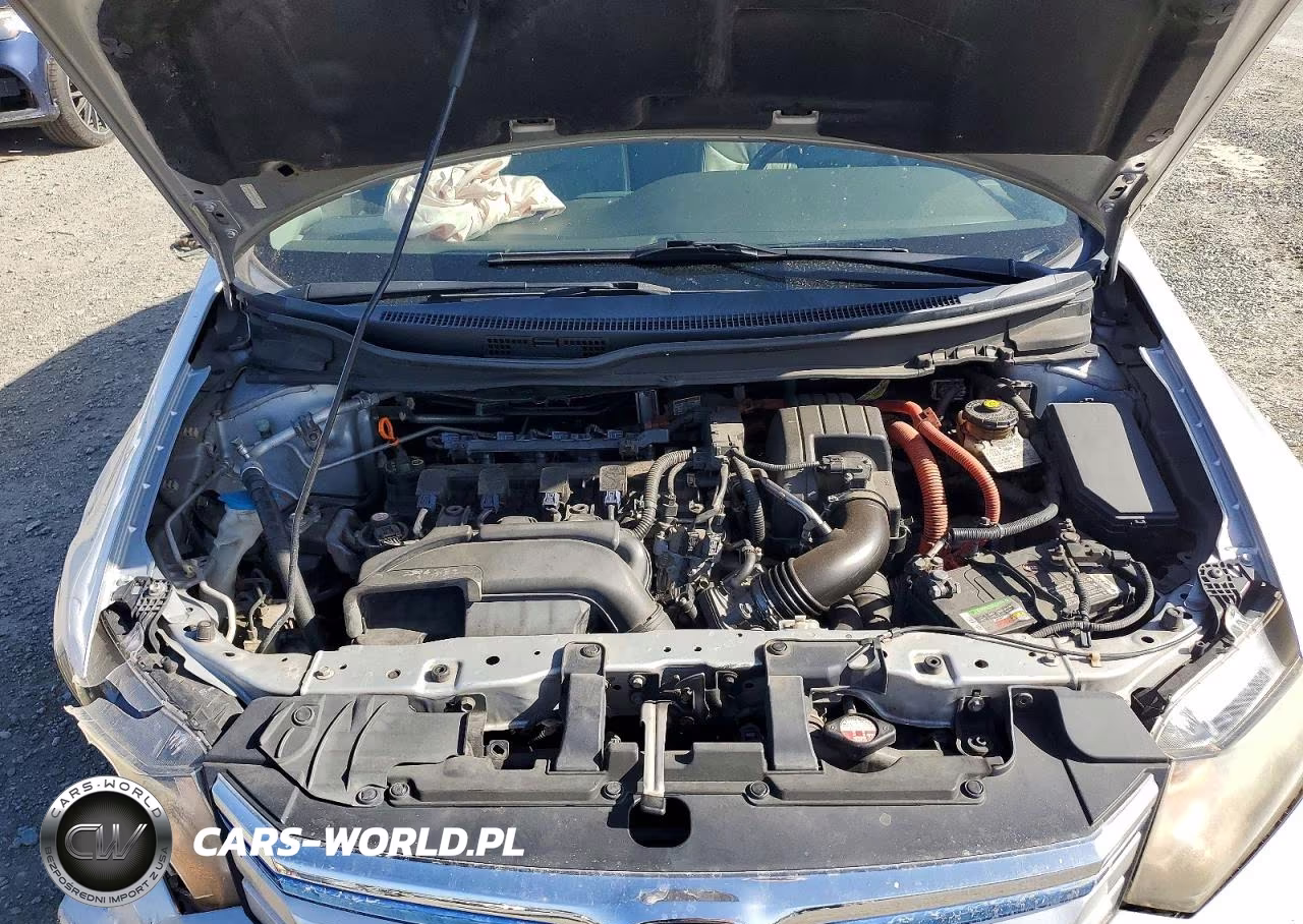 2012 Honda Civic Hybrid L VIN:JHMFB4F33CS009814 - 11