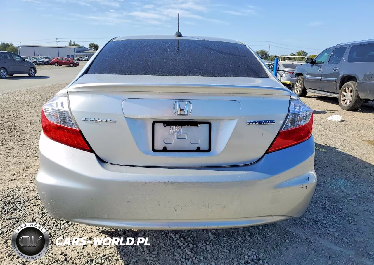 2012 Honda Civic Hybrid L VIN:JHMFB4F33CS009814 - 6