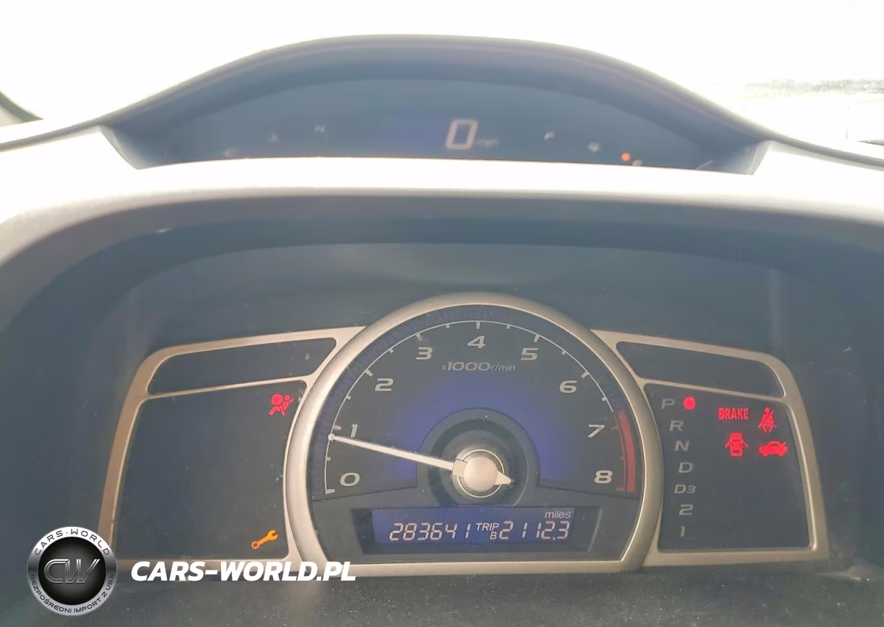 2008 Honda Civic Lx VIN:2HGFA16528H325533 - 9