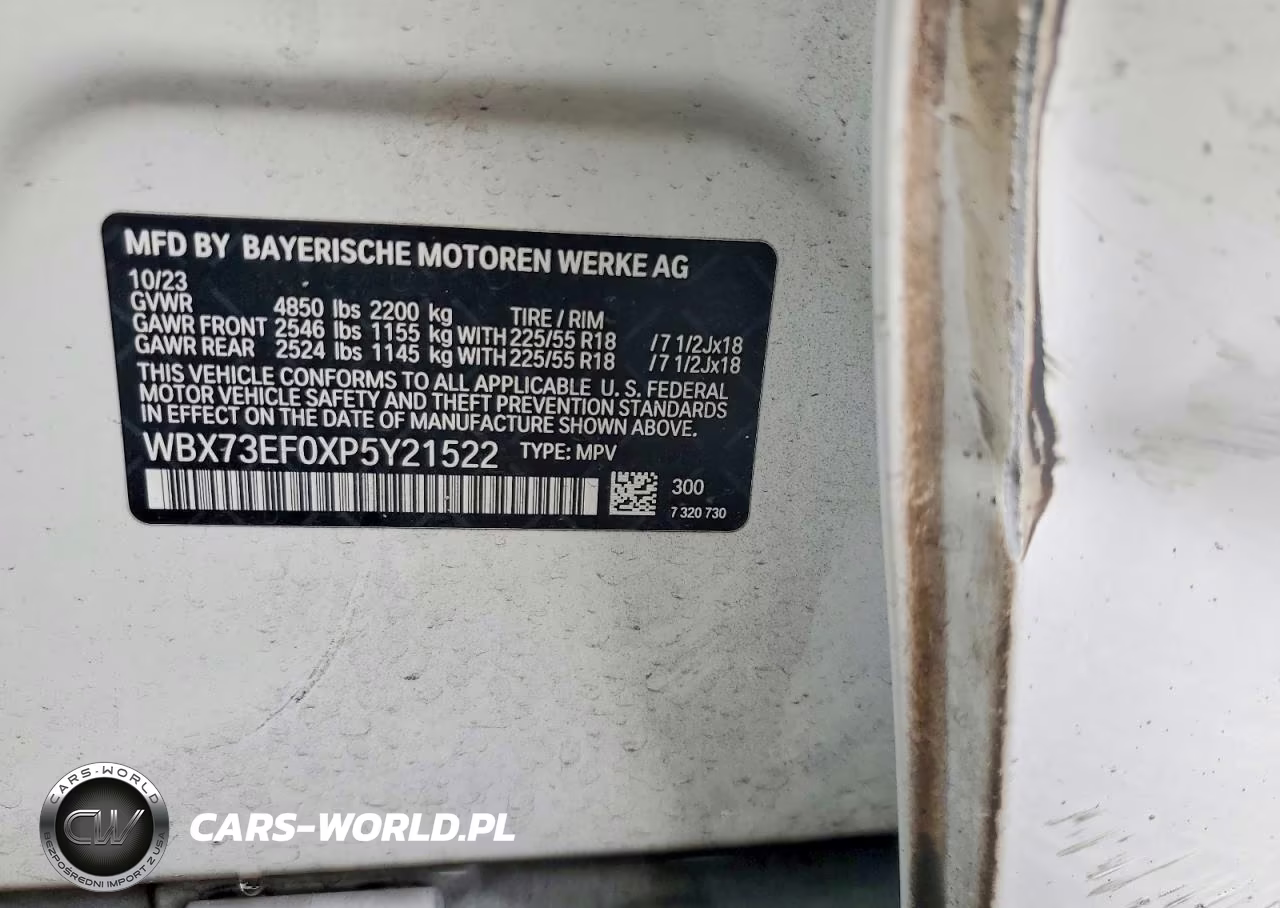 2023 BMW X1 xDrive28I VIN:WBX73EF0XP5Y21522 - 13