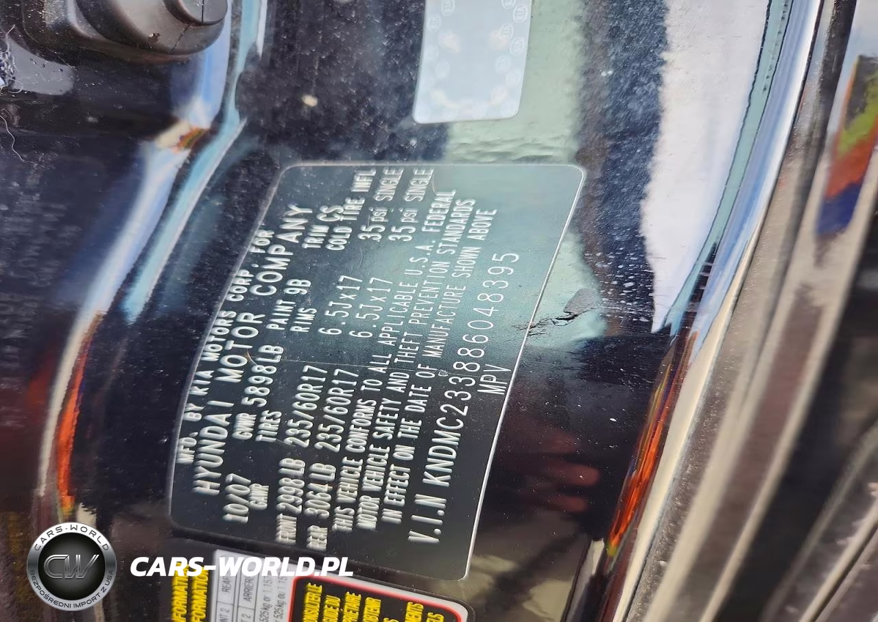 2008 Hyundai Entourage Gls VIN:KNDMC233886048395 - 14