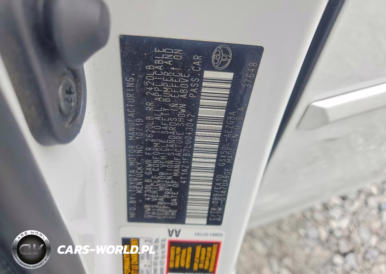 2020 Toyota Avalon Xle VIN:4T1AZ1FB7LU043042 - 12