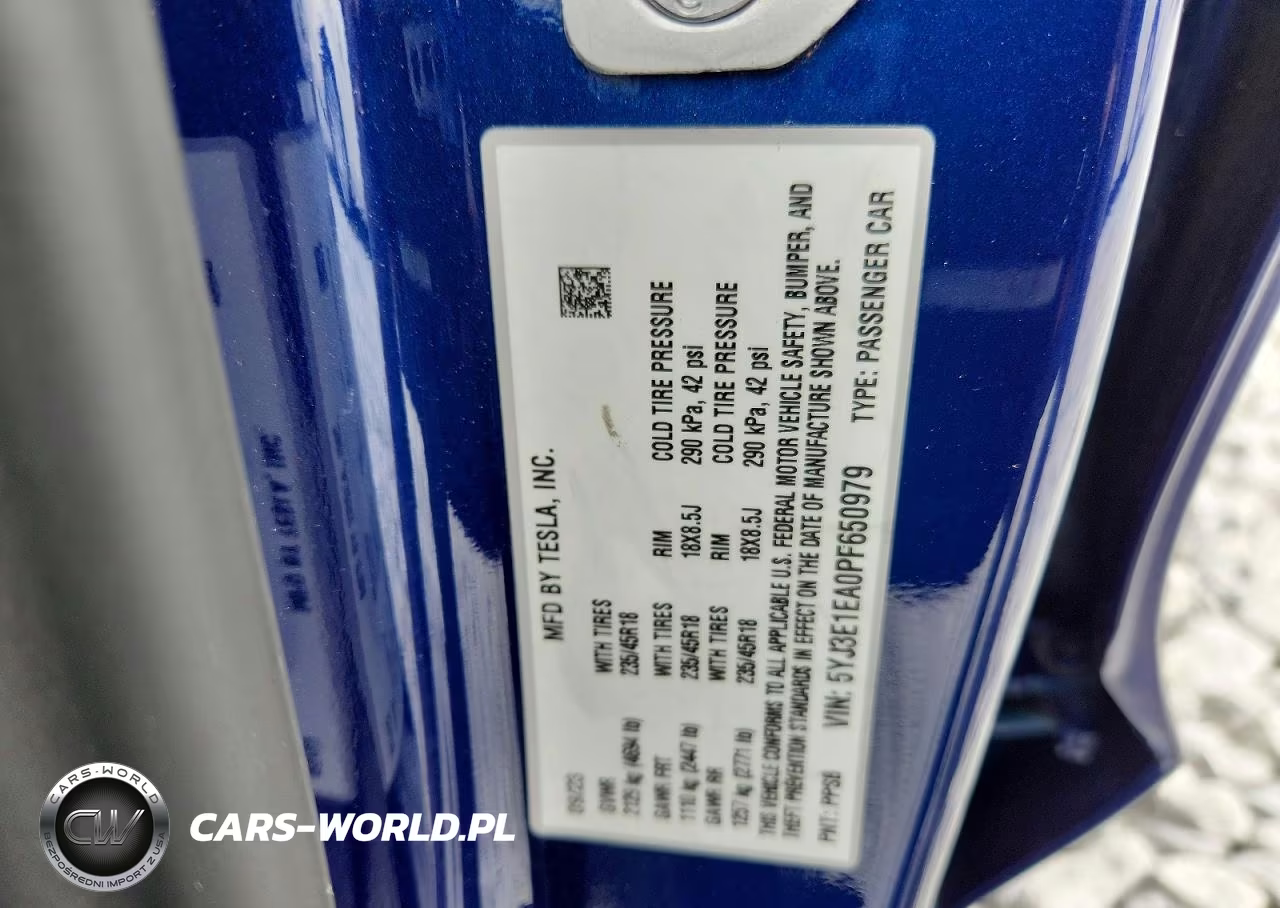2023 Tesla Model 3 VIN:5YJ3E1EA0PF650979 - 12