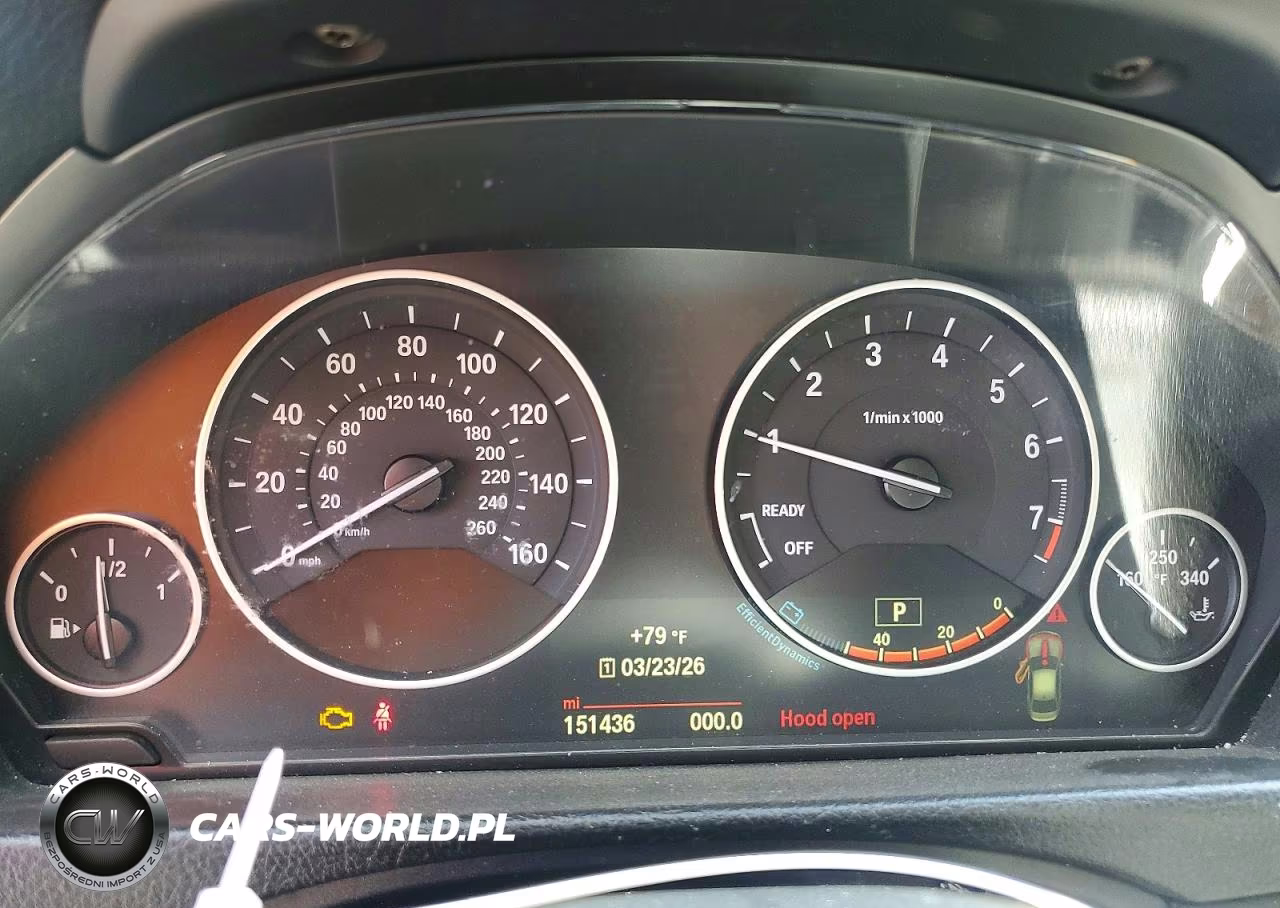 2015 BMW 328 I Sulev VIN:WBA3C1C53FK119477 - 9