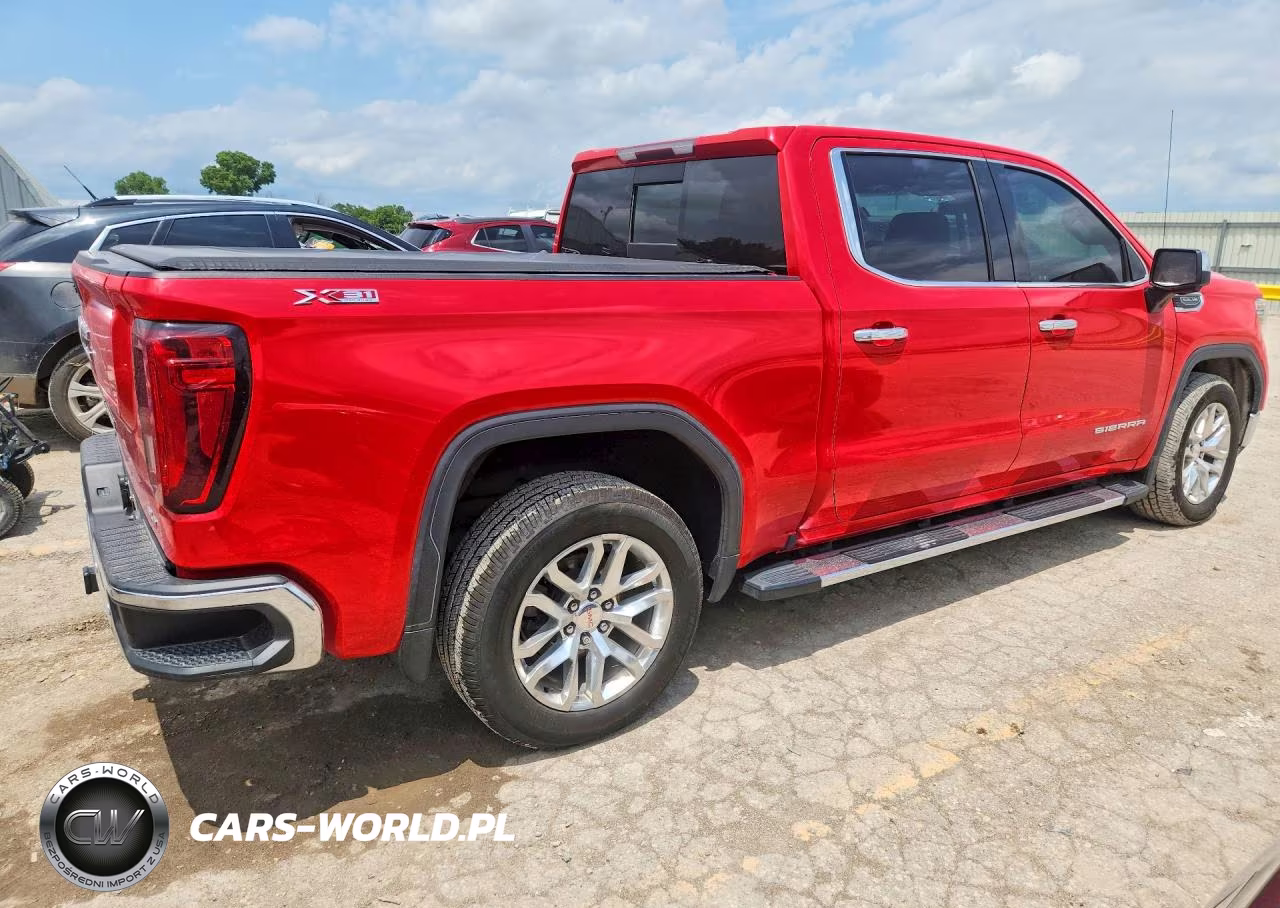 2020 GMC Sierra K1500 Slt VIN:3GTU9DED1LG414835 - 3