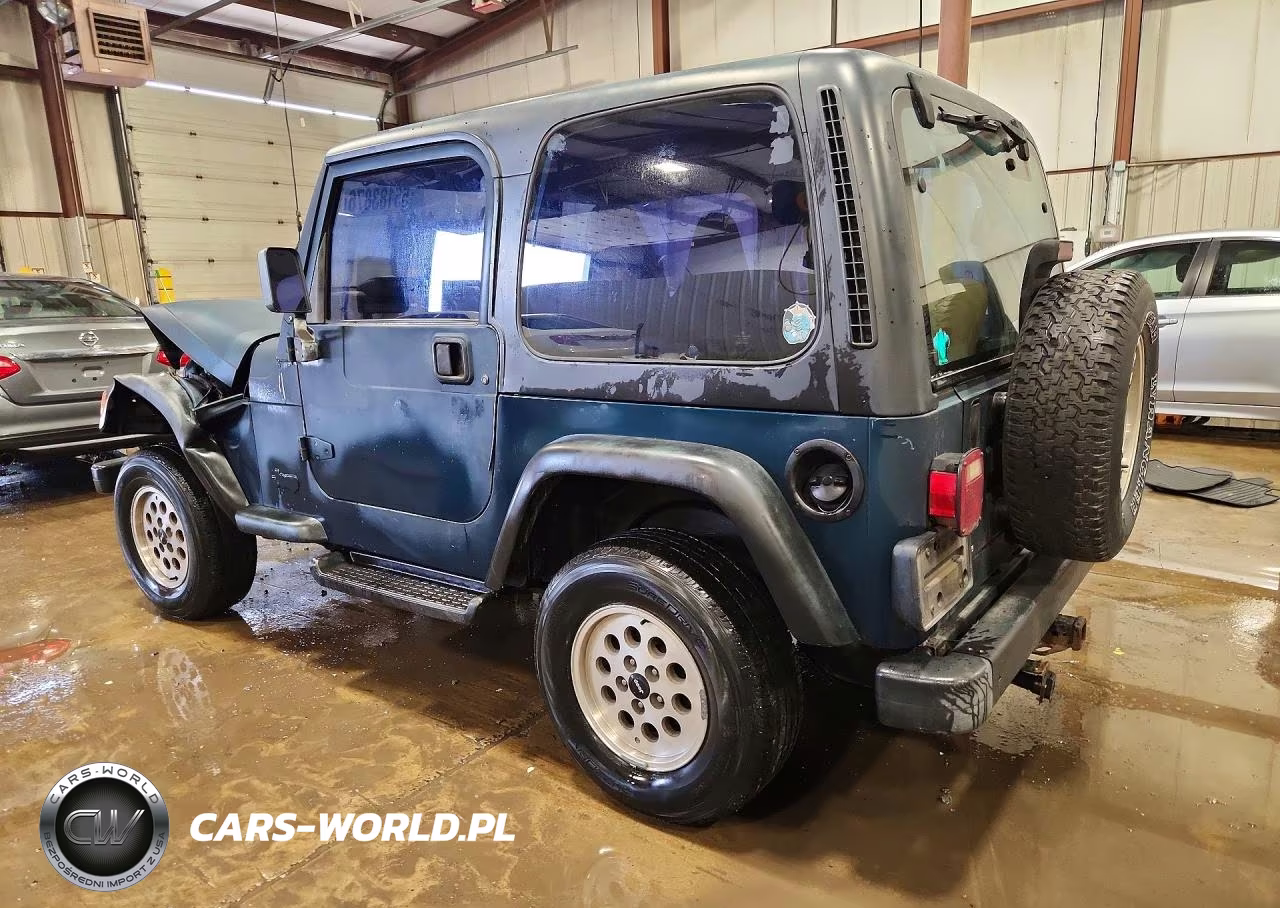 1998 Jeep Wrangler - Tj Se VIN:1J4FY29P8WP706593 - 2