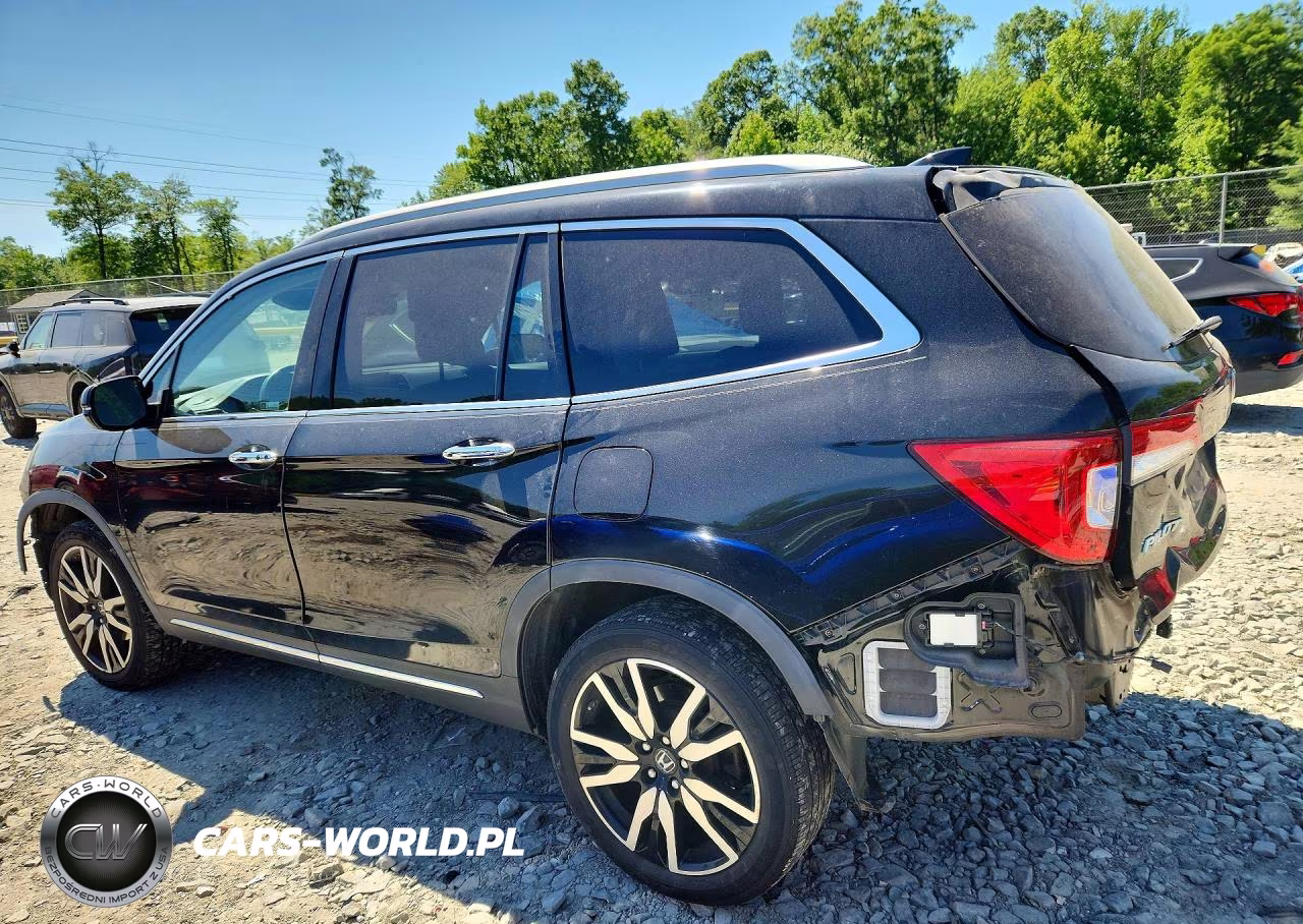 2019 Honda Pilot Touring VIN:5FNYF6H97KB087889 - 2