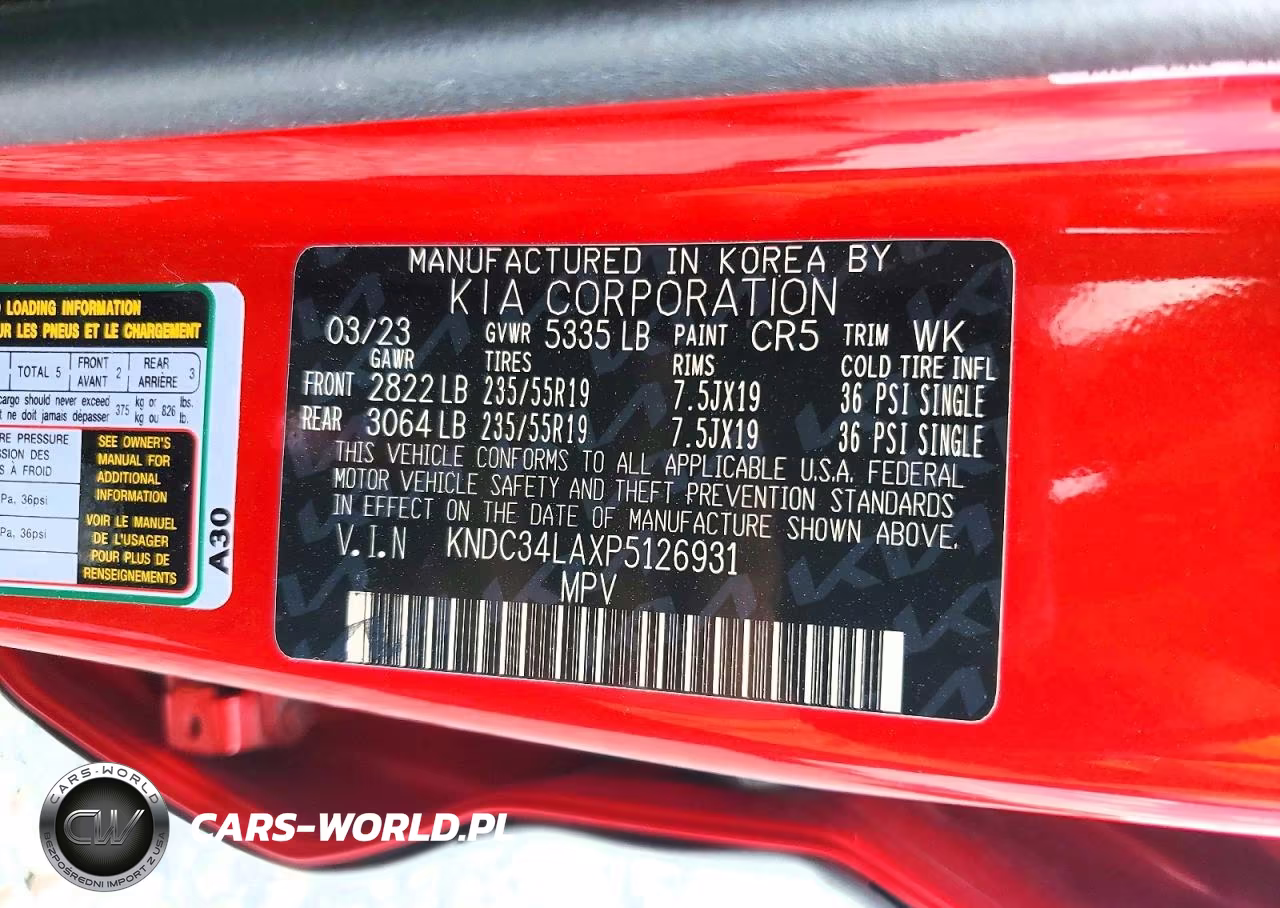 2023 Kia Ev6 Wind VIN:KNDC34LAXP5126931 - 12