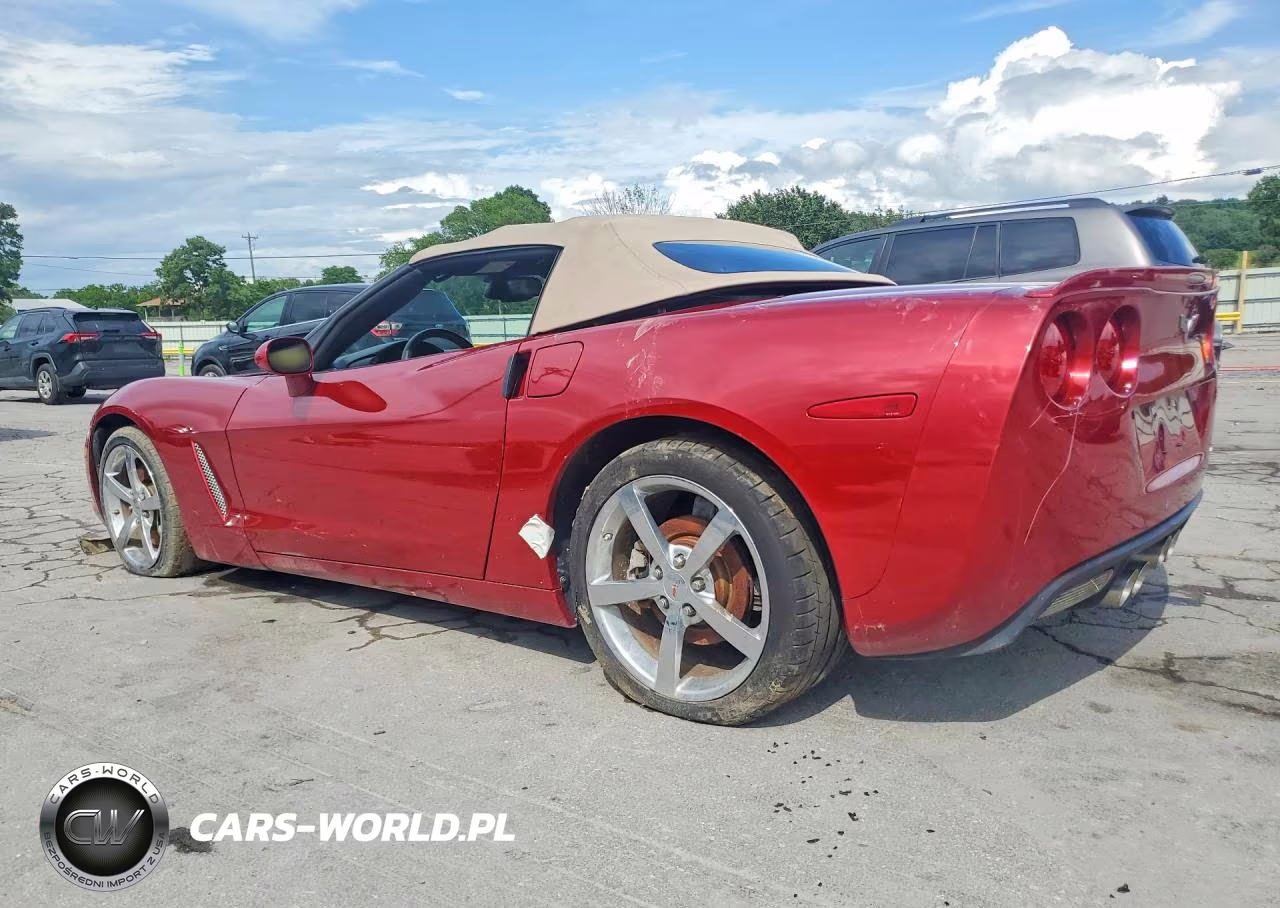 2010 Chevrolet Corvette VIN:1G1YG3DW8A5104019 - 2
