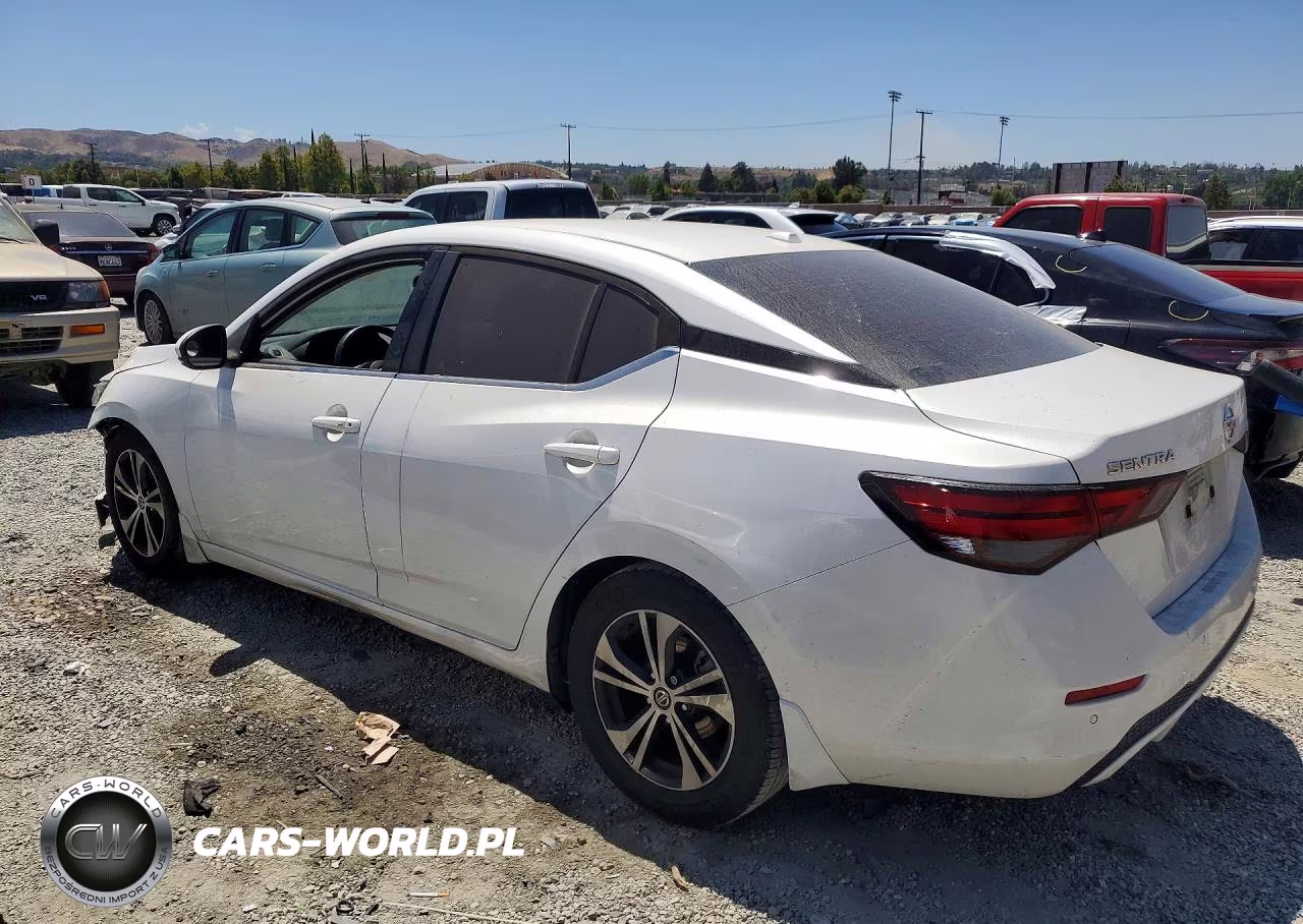 2020 Nissan Sentra Sv VIN:3N1AB8CV2LY262068 - 2