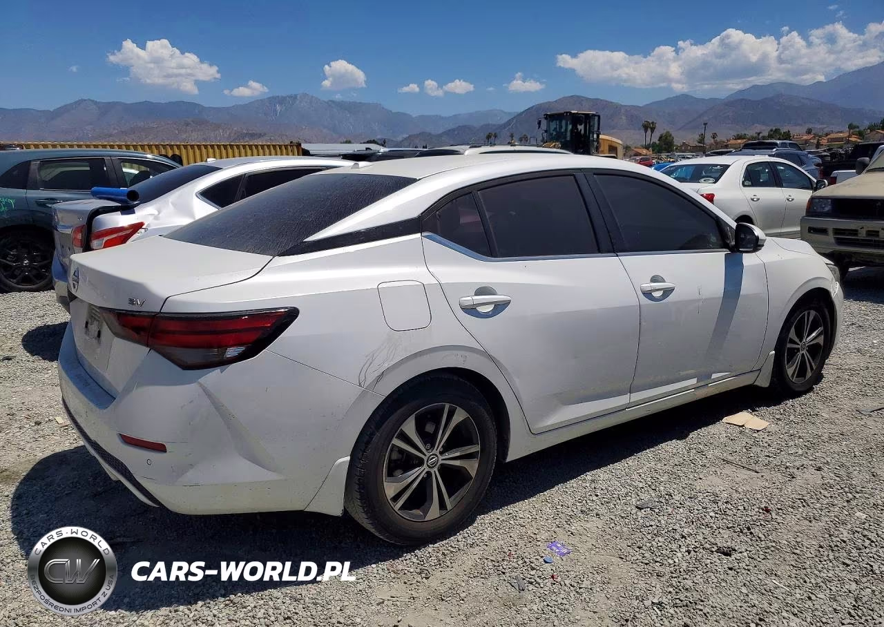 2020 Nissan Sentra Sv VIN:3N1AB8CV2LY262068 - 3