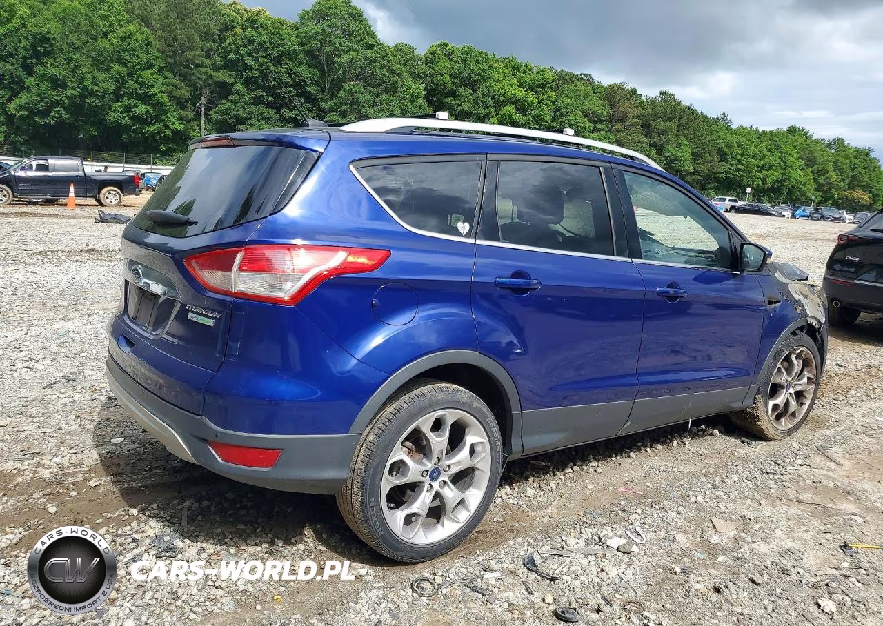 2014 Ford Escape Titanium VIN:1FMCU0JX5EUC06682 - 3