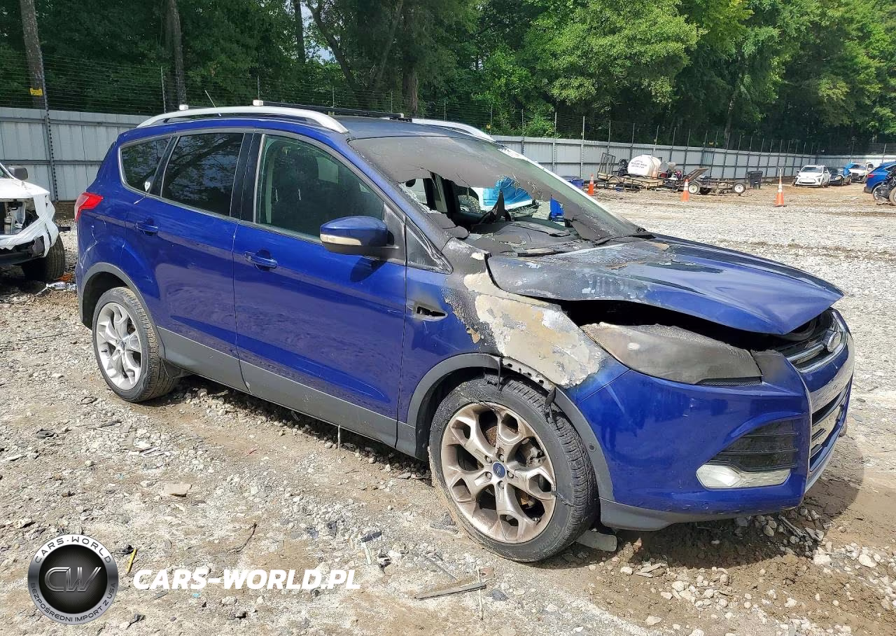 2014 Ford Escape Titanium VIN:1FMCU0JX5EUC06682 - 4