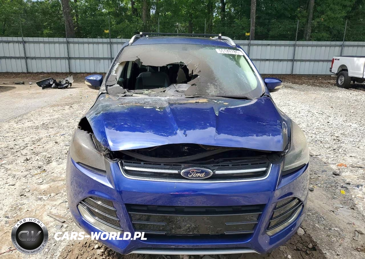 2014 Ford Escape Titanium VIN:1FMCU0JX5EUC06682 - 5