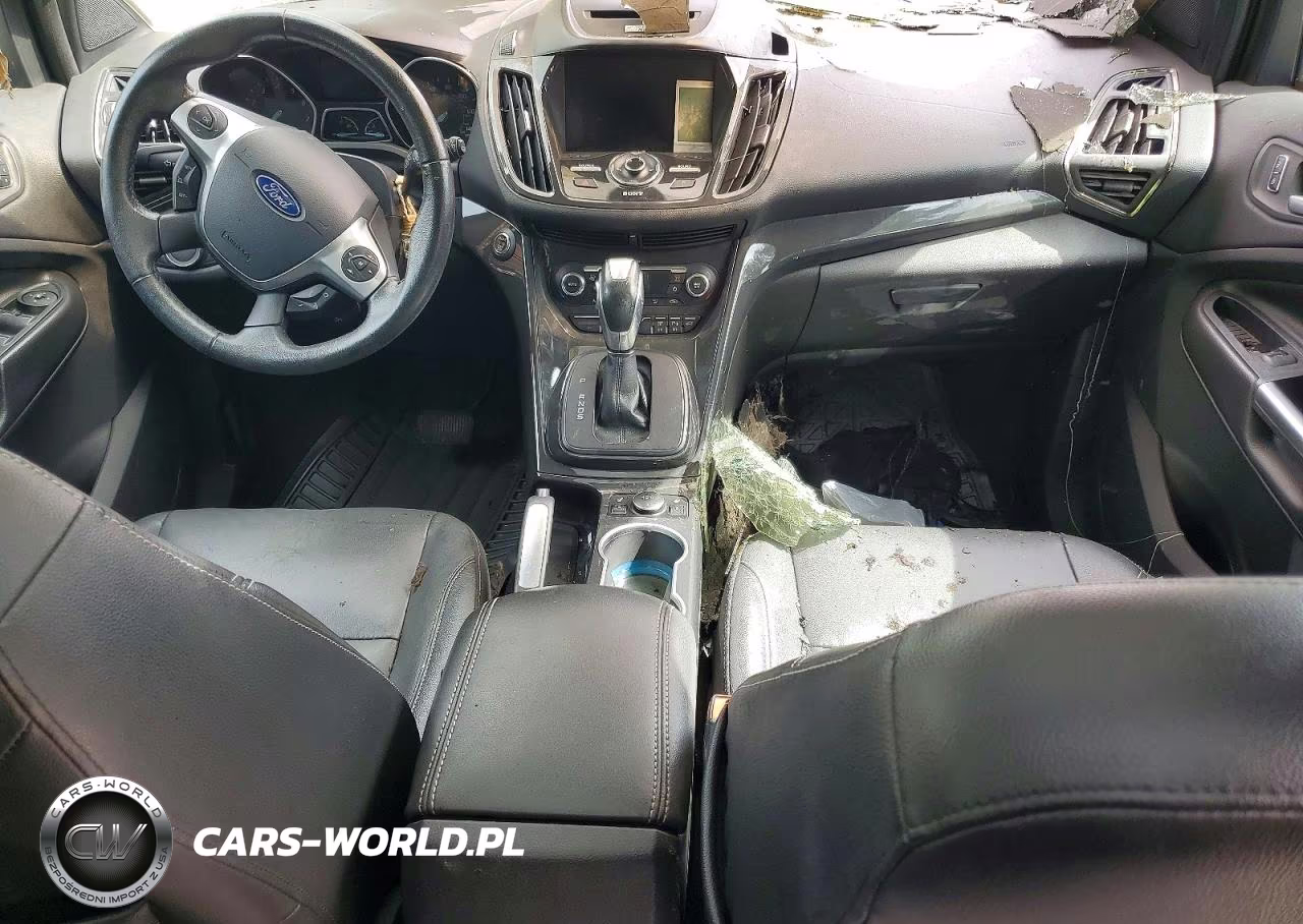 2014 Ford Escape Titanium VIN:1FMCU0JX5EUC06682 - 8