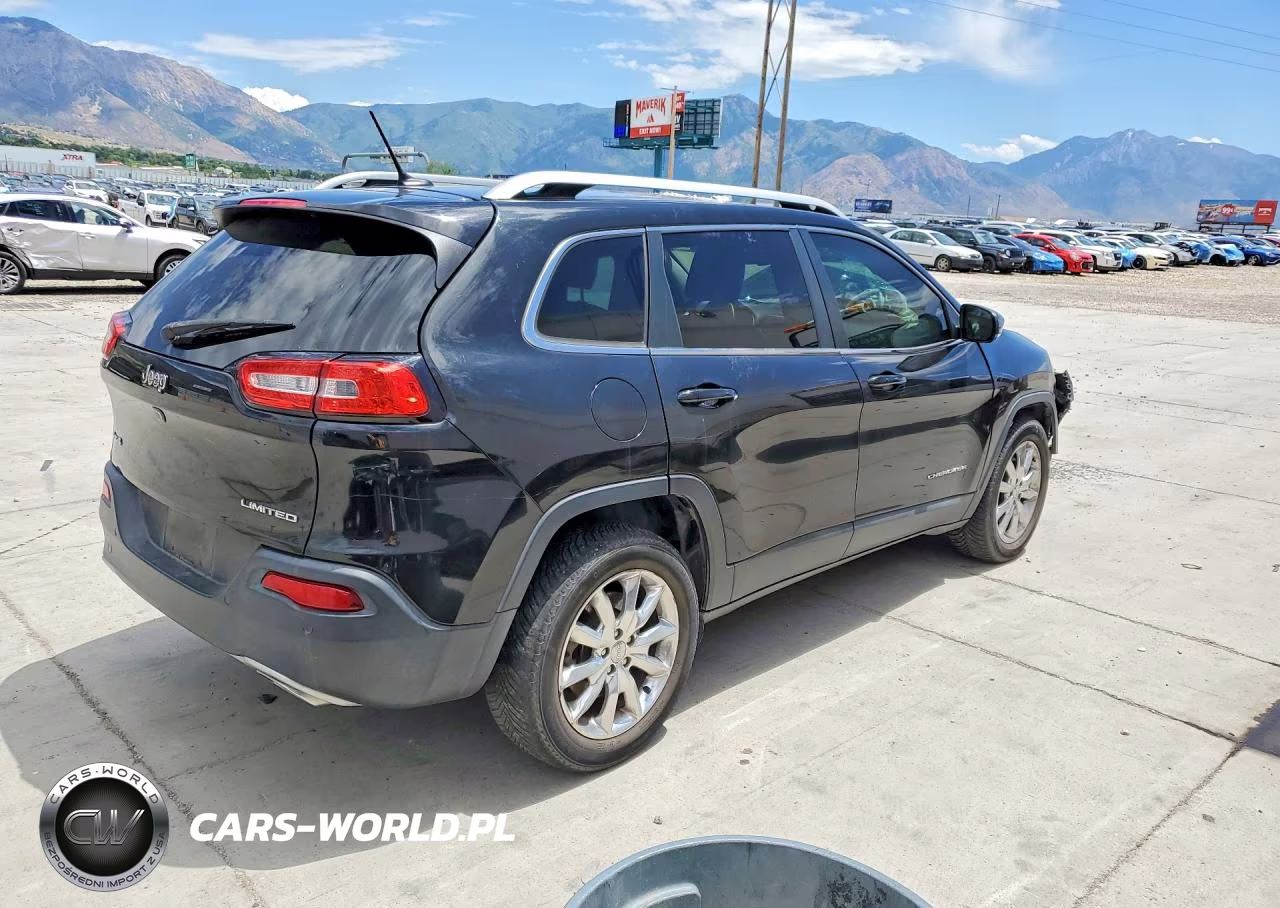 2015 Jeep Cherokee Limited VIN:1C4PJMDS6FW693015 - 3