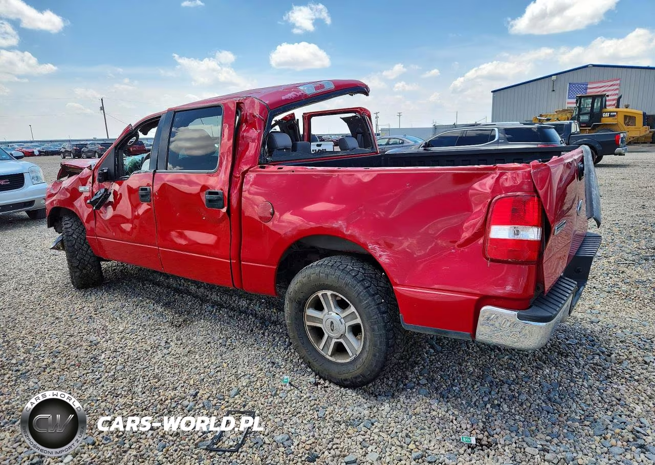 2005 Ford F150 Supercrew VIN:1FTRW12W75FA37645 - 2