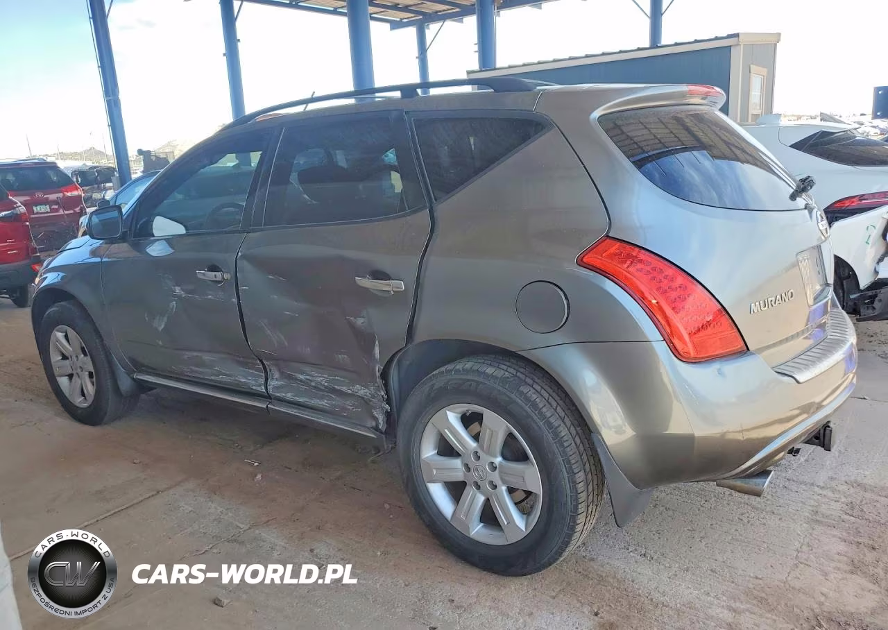 2006 Nissan Murano S VIN:JN8AZ08W36W505334 - 2