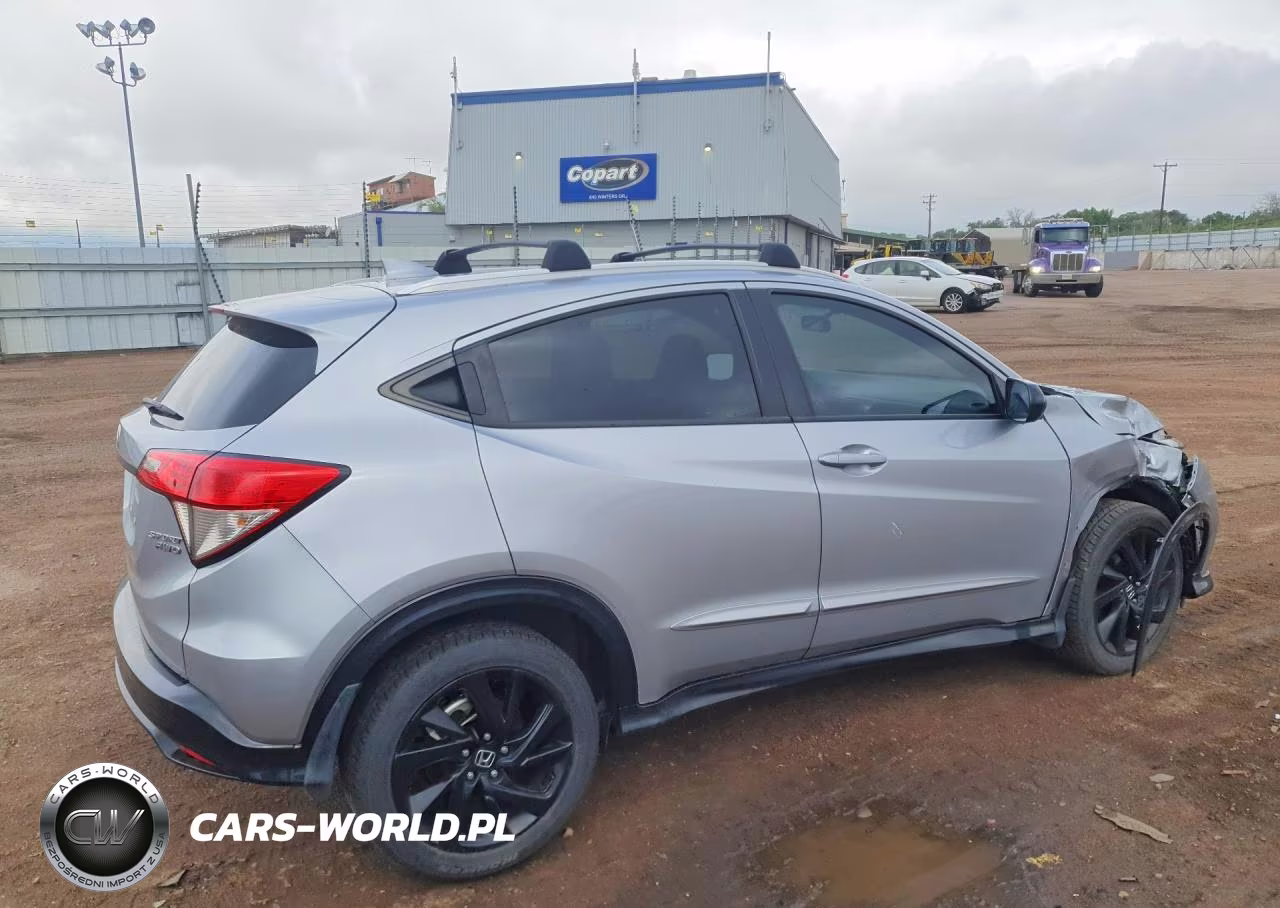 2022 Honda Hr-V Sport VIN:3CZRU6H12NM771408 - 3