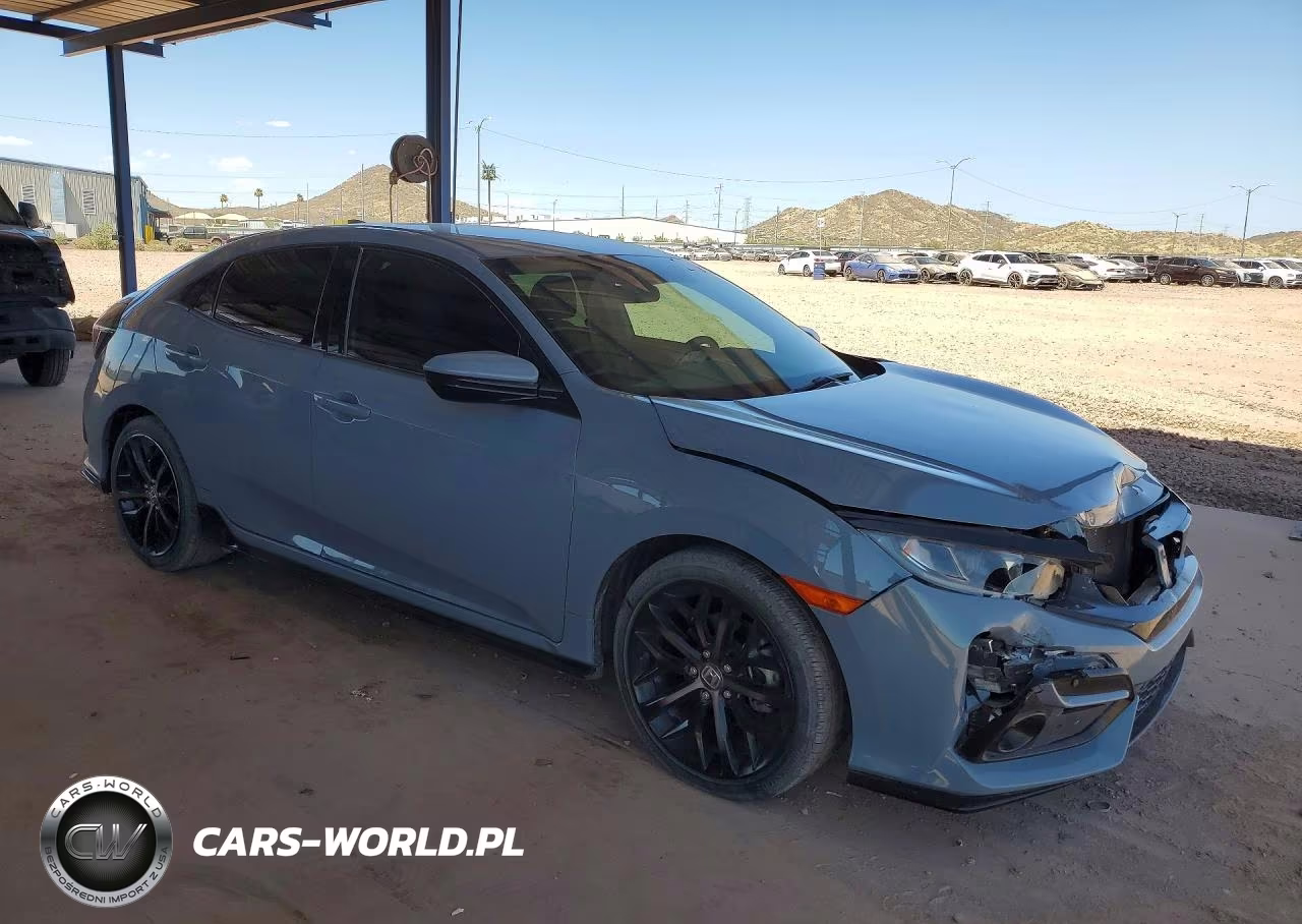 2021 Honda Civic Sport VIN:SHHFK7G44MU210550 - 4