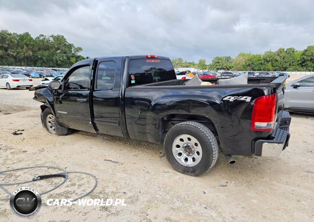 2012 GMC Sierra K1500 Sl VIN:1GTR2UEAXCZ122195 - 2