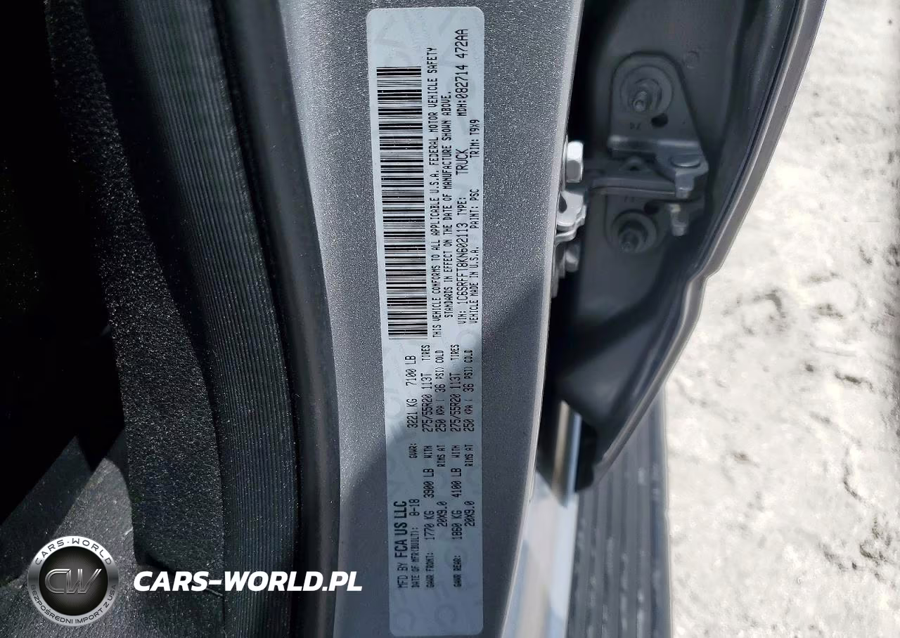 2019 Ram 1500 Big Horn VIN:1C6SRFFT8KN602113 - 12
