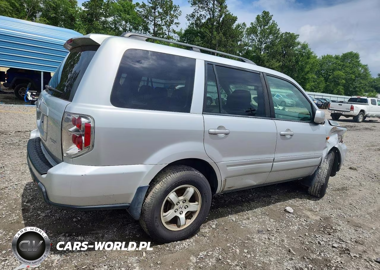 2006 Honda Pilot Ex VIN:5FNYF28616B031824 - 3