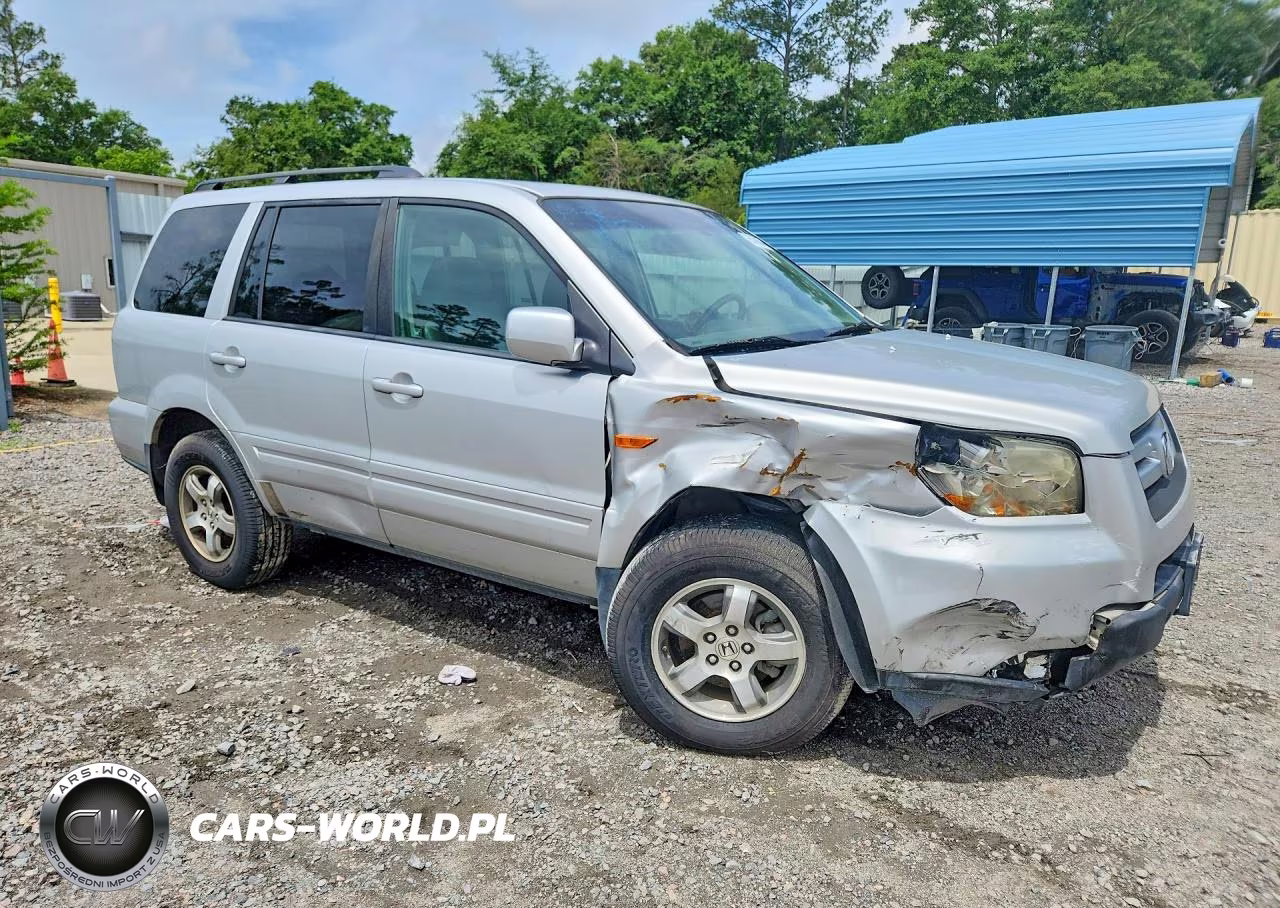 2006 Honda Pilot Ex VIN:5FNYF28616B031824 - 4