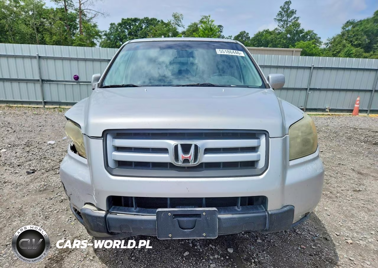 2006 Honda Pilot Ex VIN:5FNYF28616B031824 - 5
