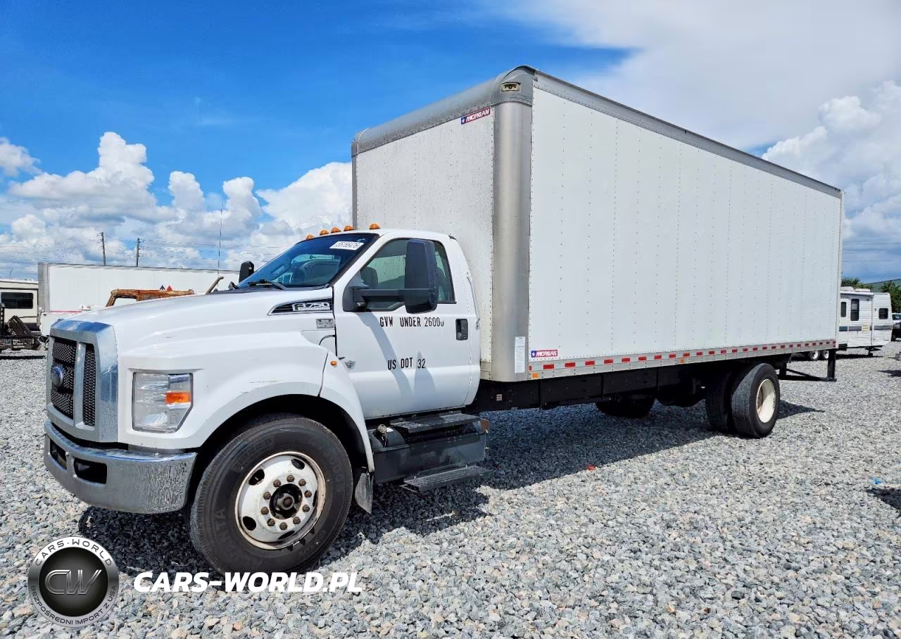 2021 Ford F750 Super - Box Truck VIN:1FDNF7AN6MDF02576 - 2