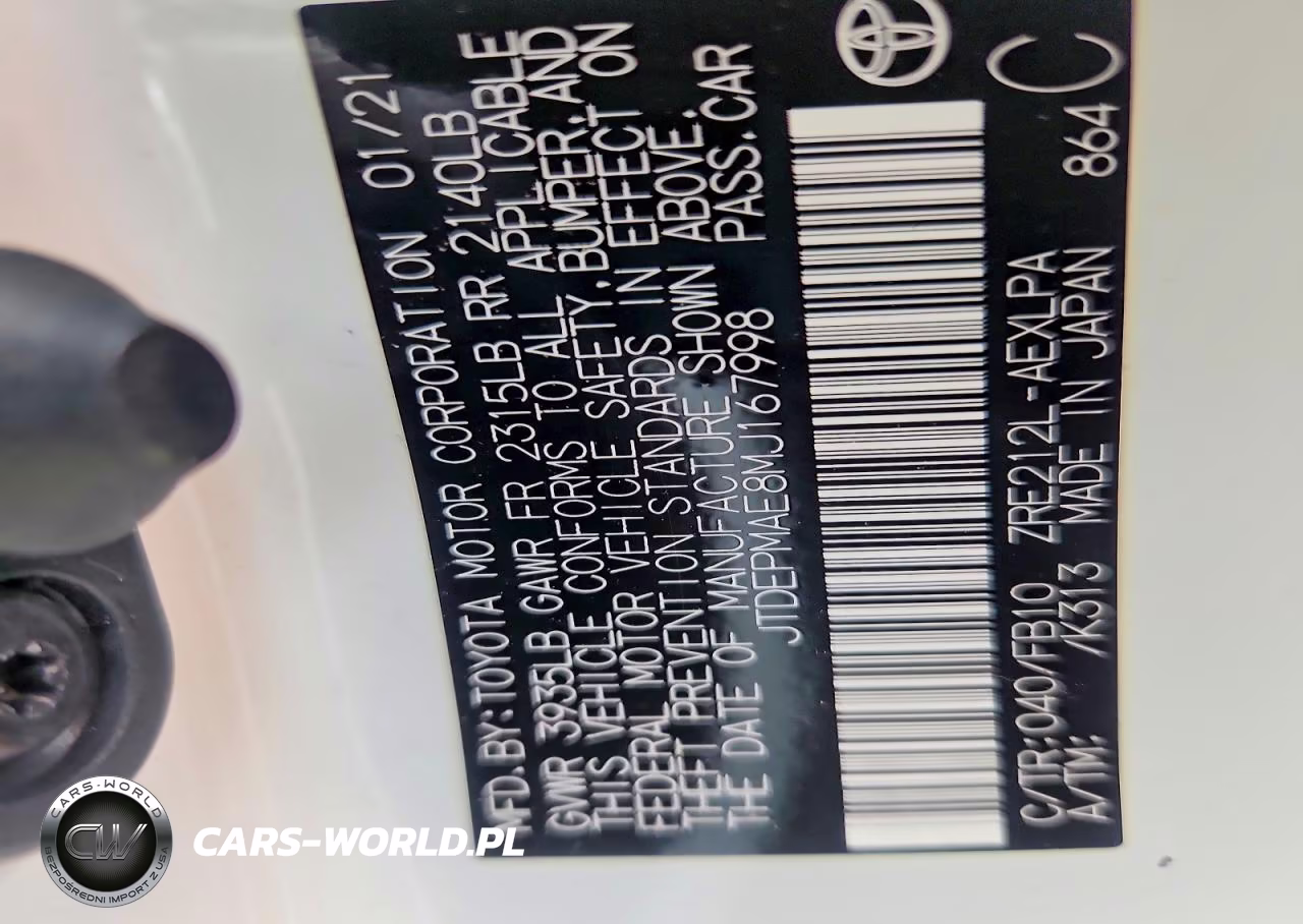 2021 Toyota Corolla Le VIN:JTDEPMAE8MJ167998 - 12