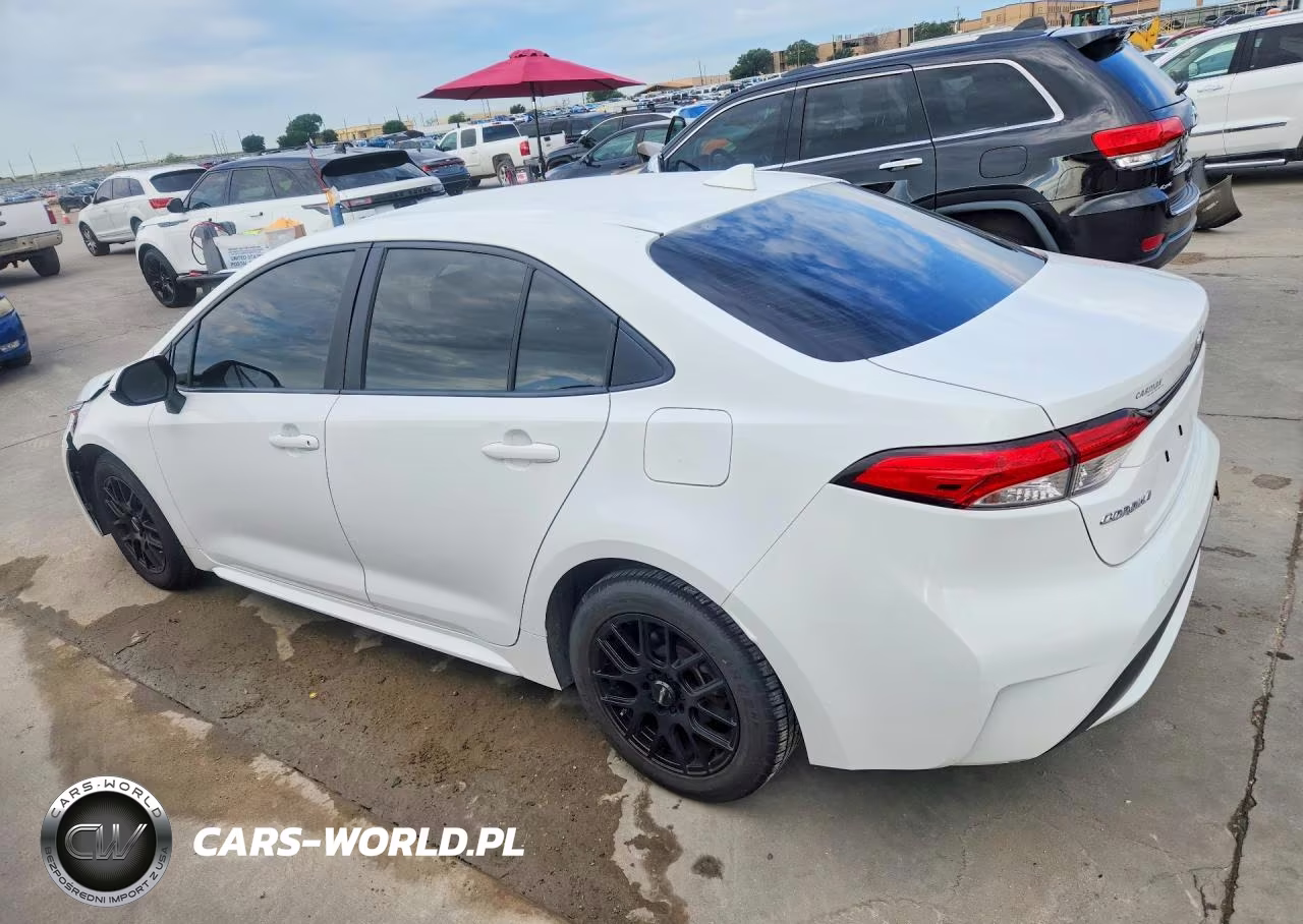 2021 Toyota Corolla Le VIN:JTDEPMAE8MJ167998 - 2