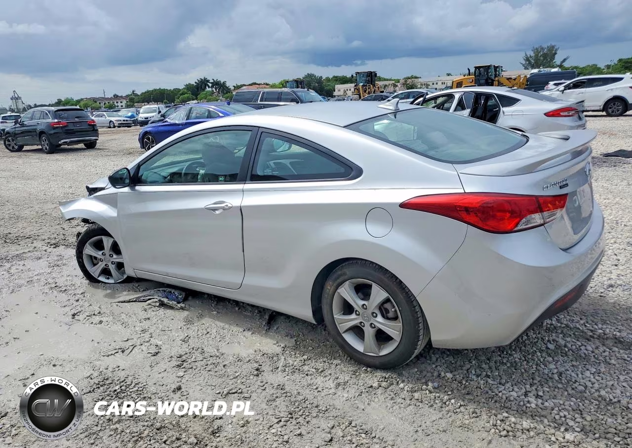 2013 Hyundai Elantra Coupe Gs VIN:KMHDH6AE9DU023293 - 2