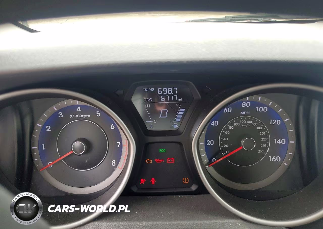 2013 Hyundai Elantra Coupe Gs VIN:KMHDH6AE9DU023293 - 9