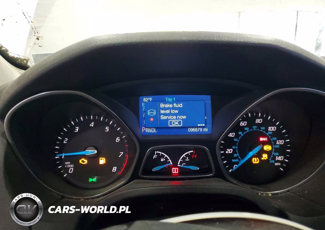 2014 Ford Focus Se VIN:1FADP3F22EL425089 - 9