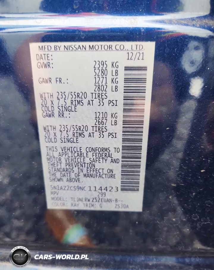 2022 Nissan Murano Sl VIN:5N1AZ2CS9NC114423 - 13