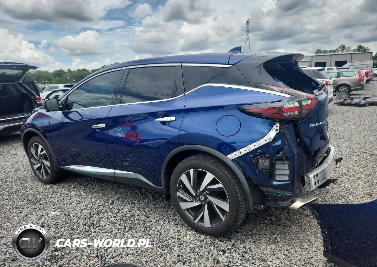 2022 Nissan Murano Sl VIN:5N1AZ2CS9NC114423 - 2