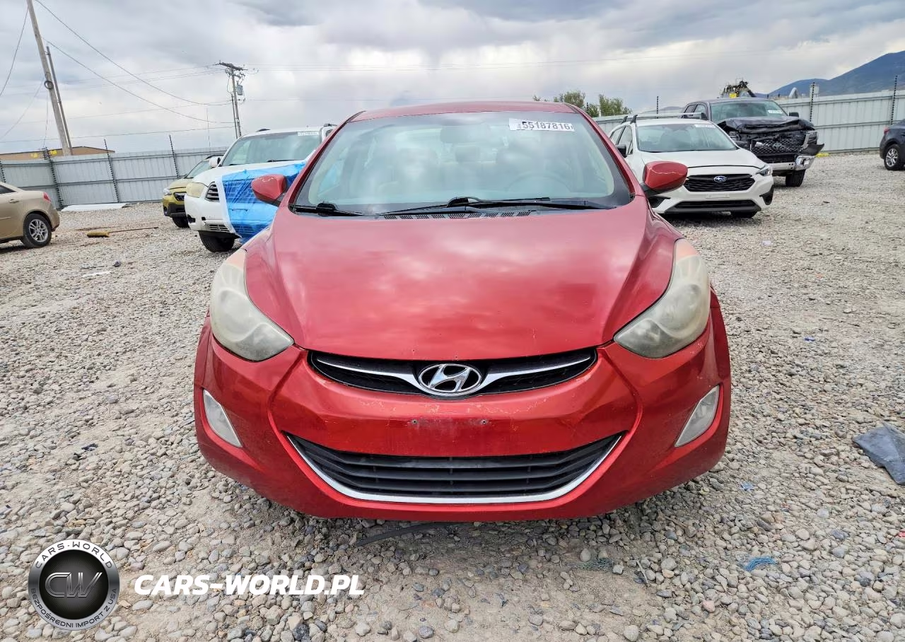 2013 Hyundai Elantra Gls VIN:KMHDH4AE6DU796341 - 5