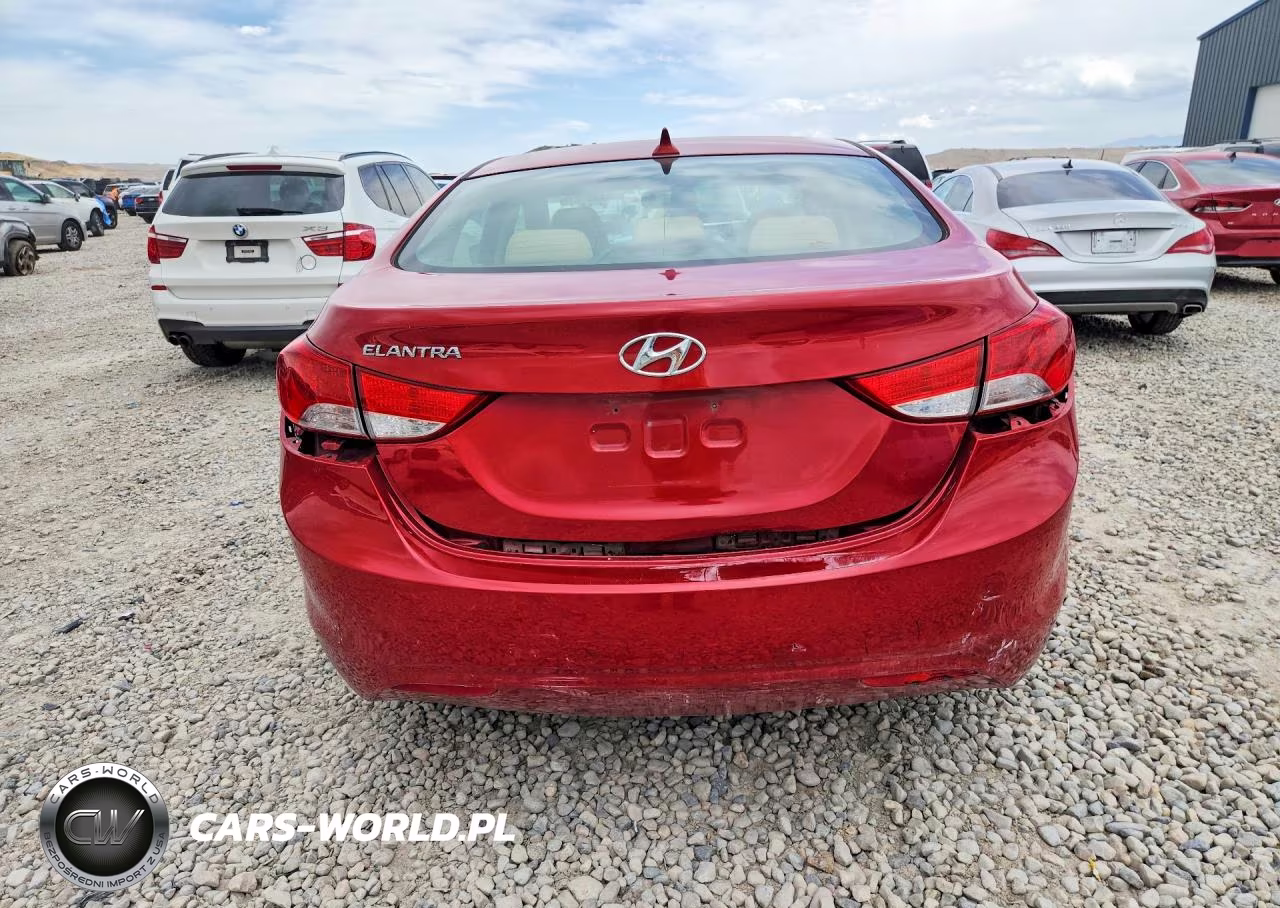 2013 Hyundai Elantra Gls VIN:KMHDH4AE6DU796341 - 6