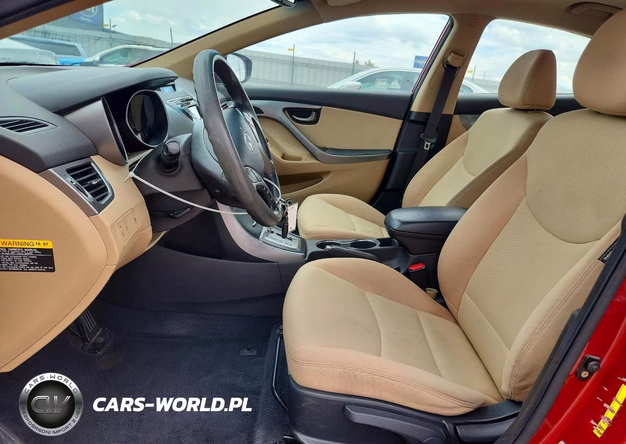 2013 Hyundai Elantra Gls VIN:KMHDH4AE6DU796341 - 7