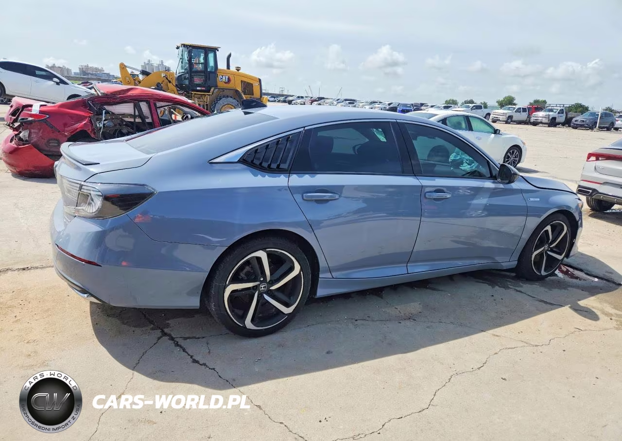 2022 Honda Accord Hybrid Sport VIN:1HGCV3F20NA029042 - 3