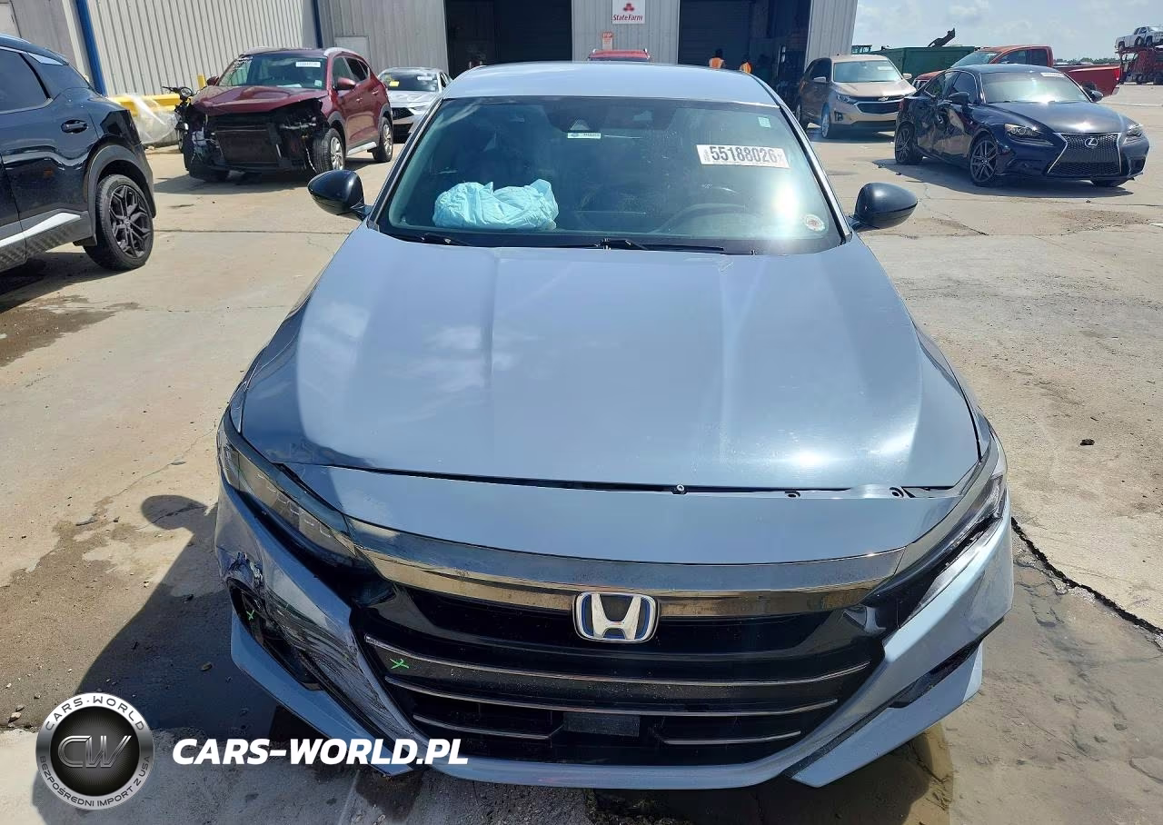 2022 Honda Accord Hybrid Sport VIN:1HGCV3F20NA029042 - 5