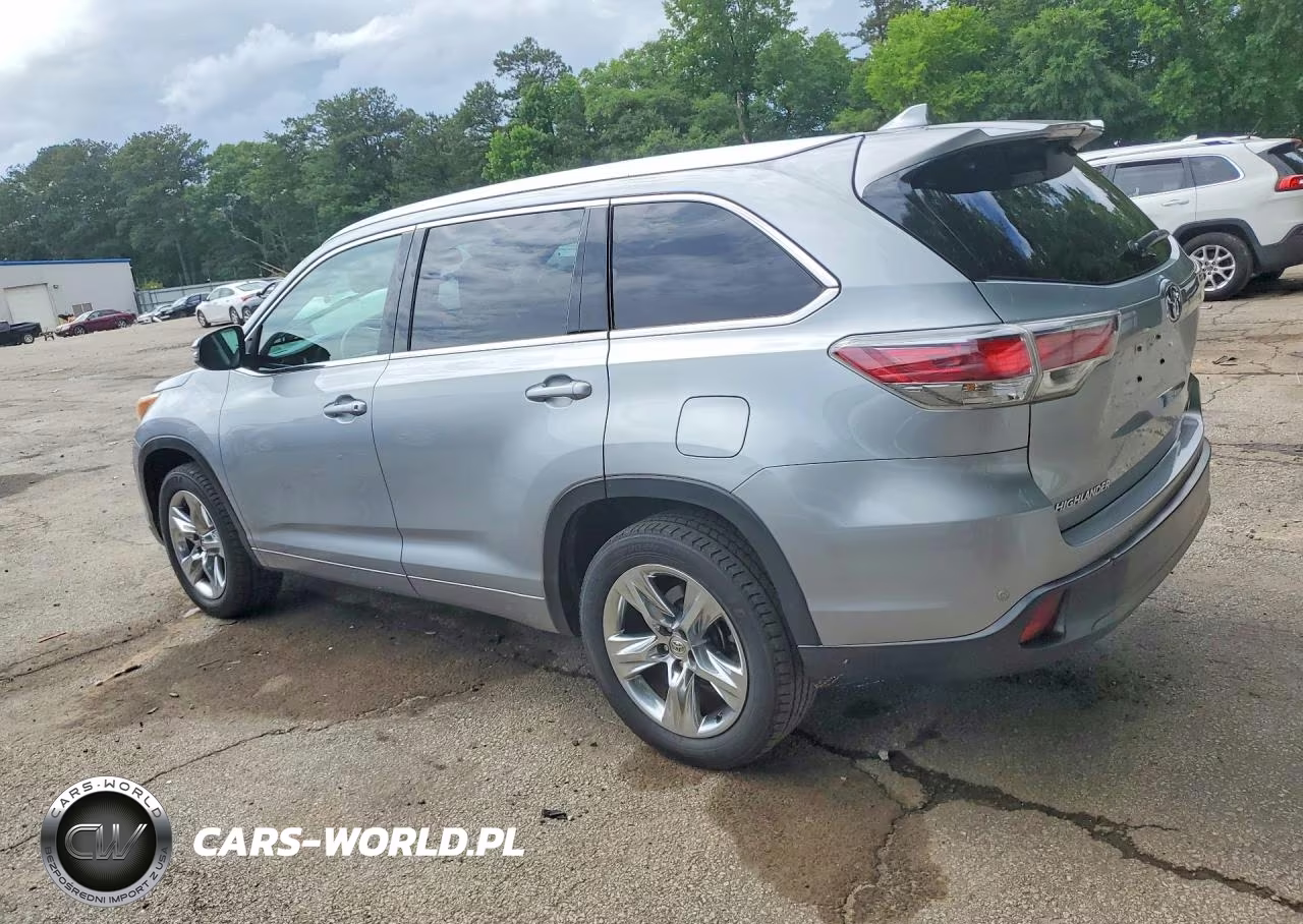 2014 Toyota Highlander Limited VIN:5TDYKRFH8ES016644 - 2