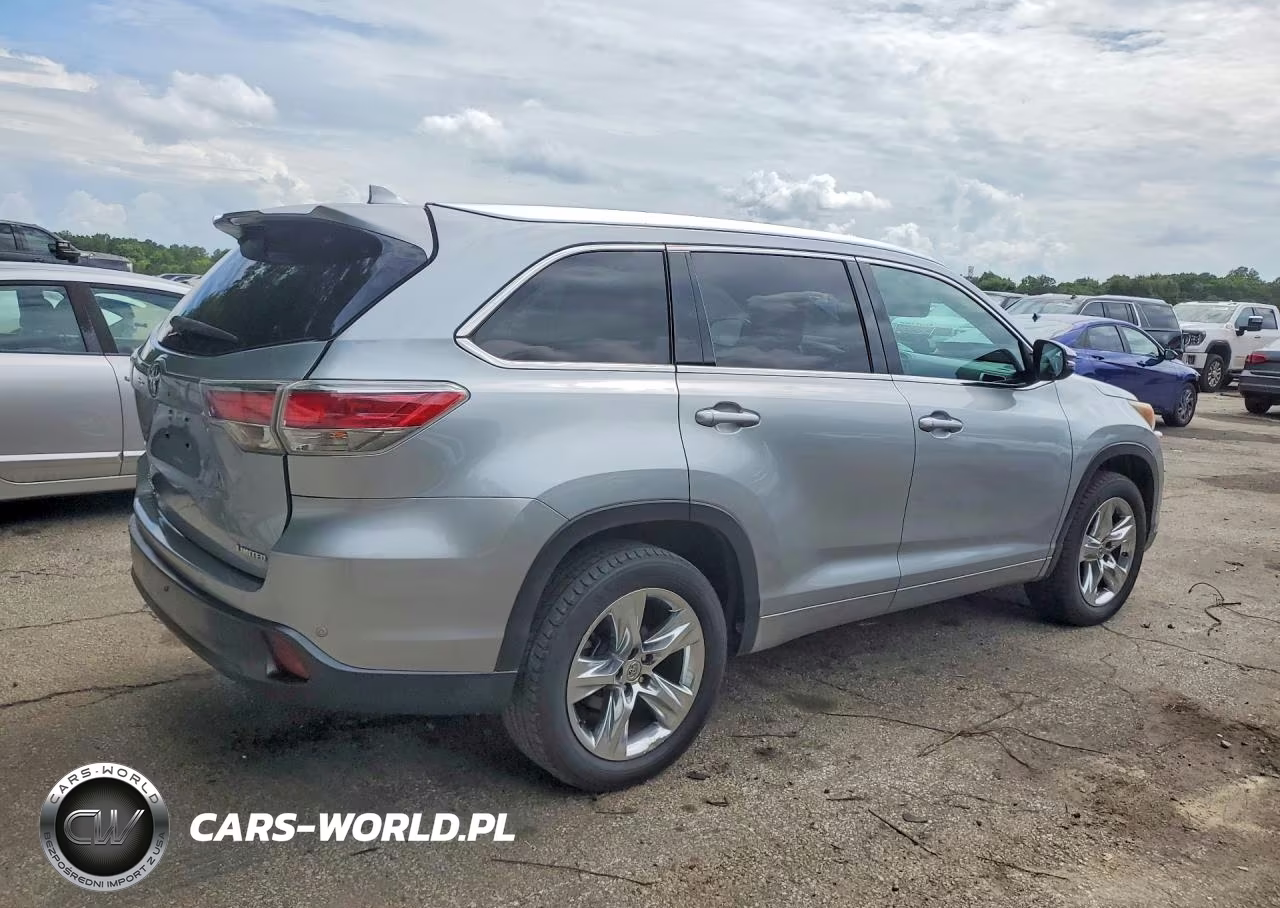 2014 Toyota Highlander Limited VIN:5TDYKRFH8ES016644 - 3